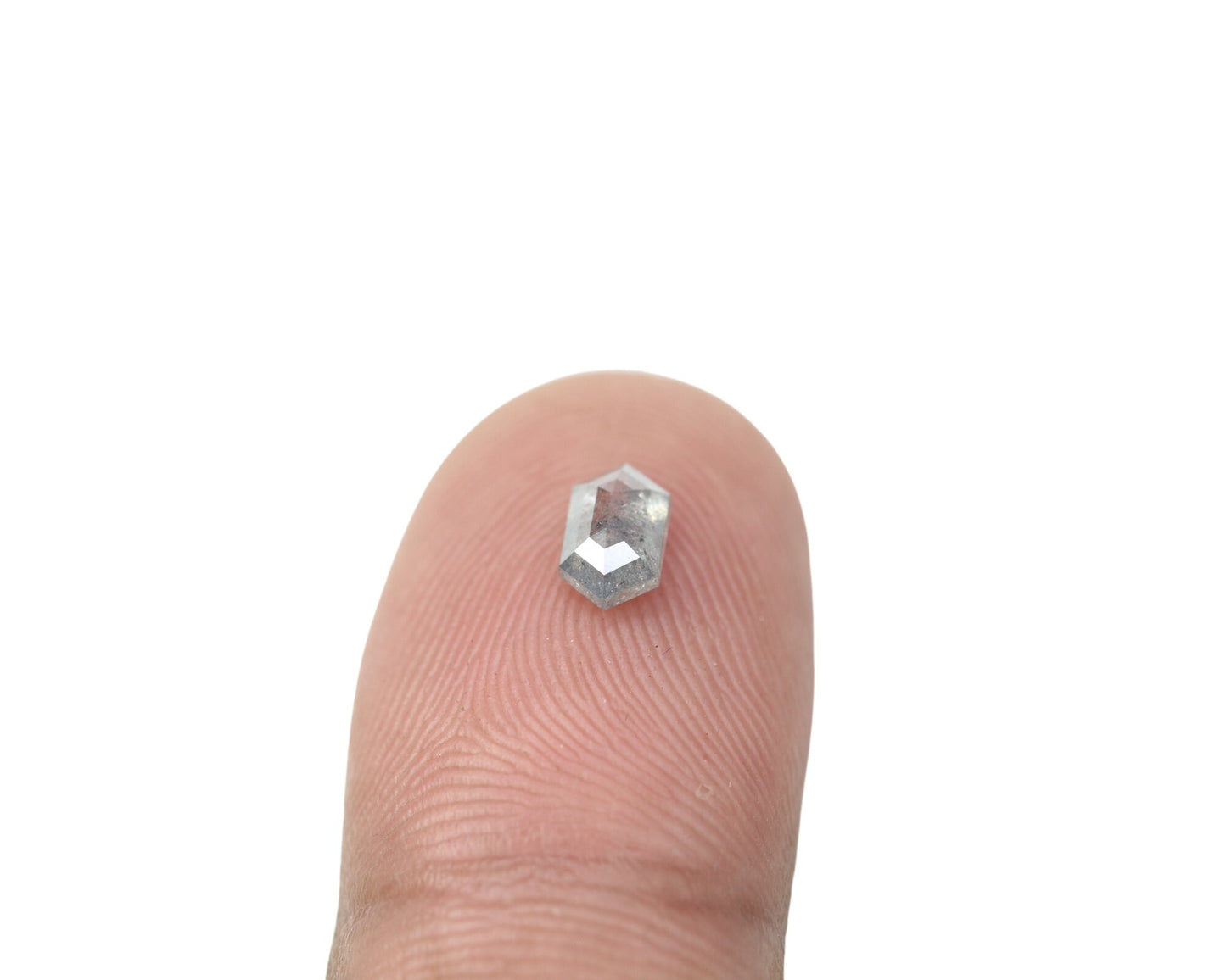 0.6 CT Salt and Pepper Elongated Cut - Natural Loose Elongated Shape -Unique Diamond for Ring - Special Gift for Her - Wholesaler of Diamond