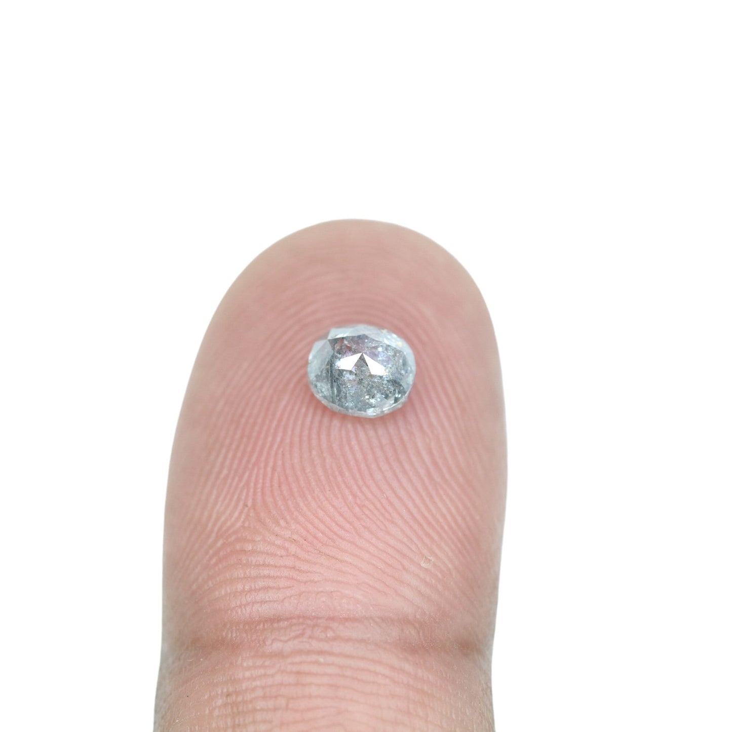 0.8 CT Fancy Cut Loose Salt and Pepper Rustic Diamond - Unique Jewelry Piece, Wedding Band & Natural Loose Diamond for Personalized Designs