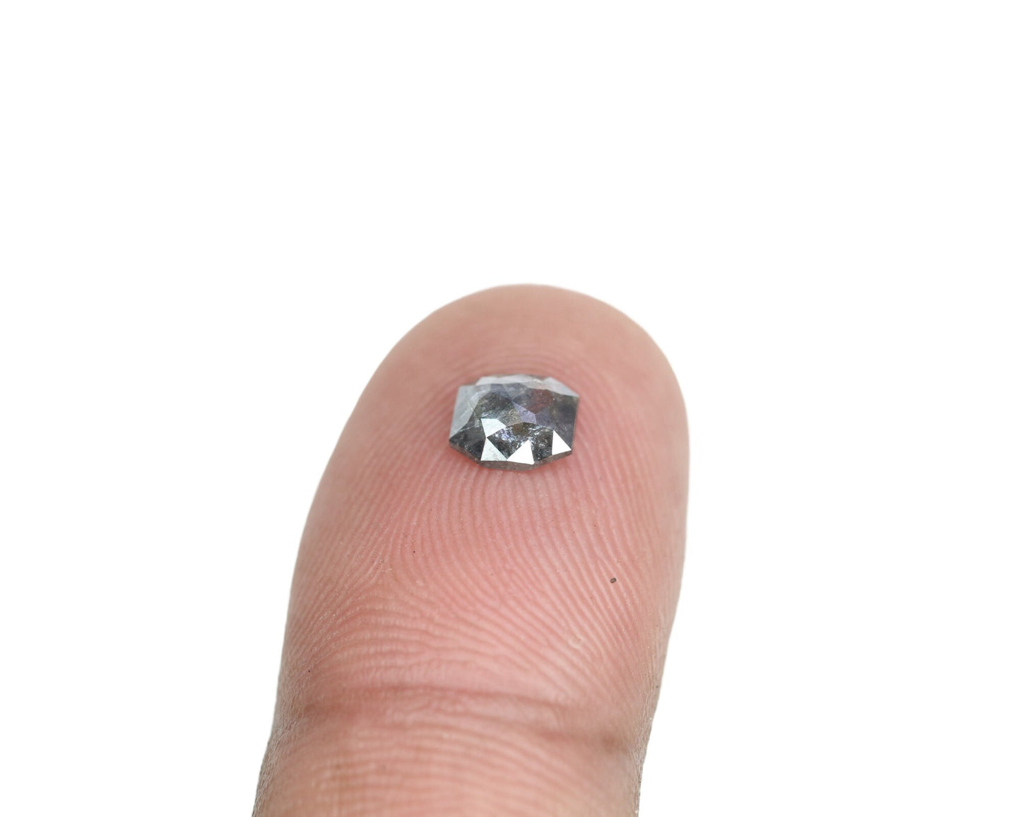 0.61 CT Elegant Salt And Pepper Diamond Ring For Wedding Ring, Jewlery For Multiple Occasions.For Gold Ring Diamonds