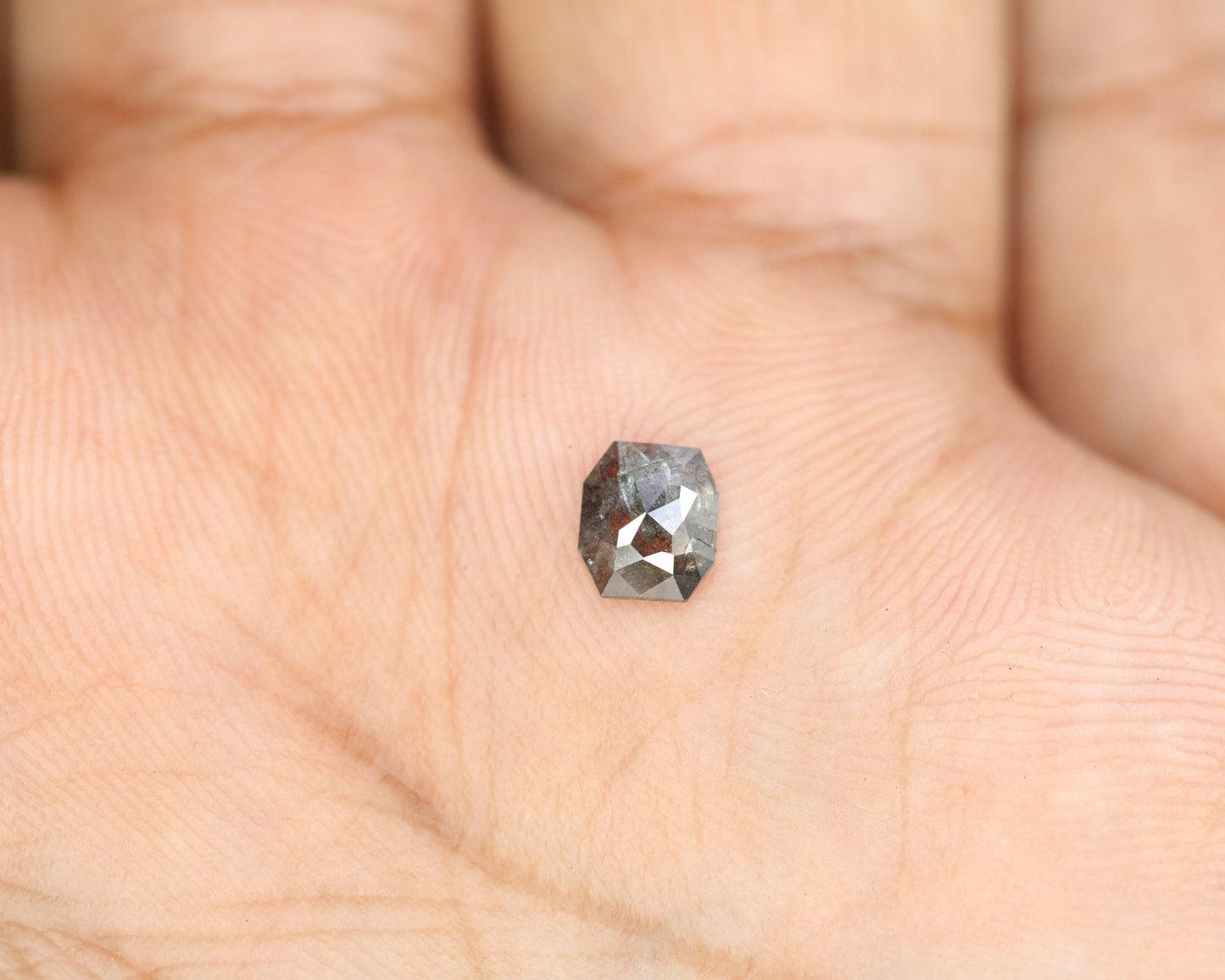 0.61 CT Elegant Salt And Pepper Diamond Ring For Wedding Ring, Jewlery For Multiple Occasions.For Gold Ring Diamonds