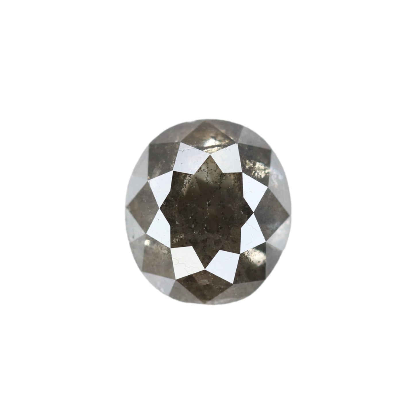 1.33 CT Natural Salt and Pepper Rustic Diamond - Unique Wedding Ring, Custom Gold Jewelry & Special Gift for Her