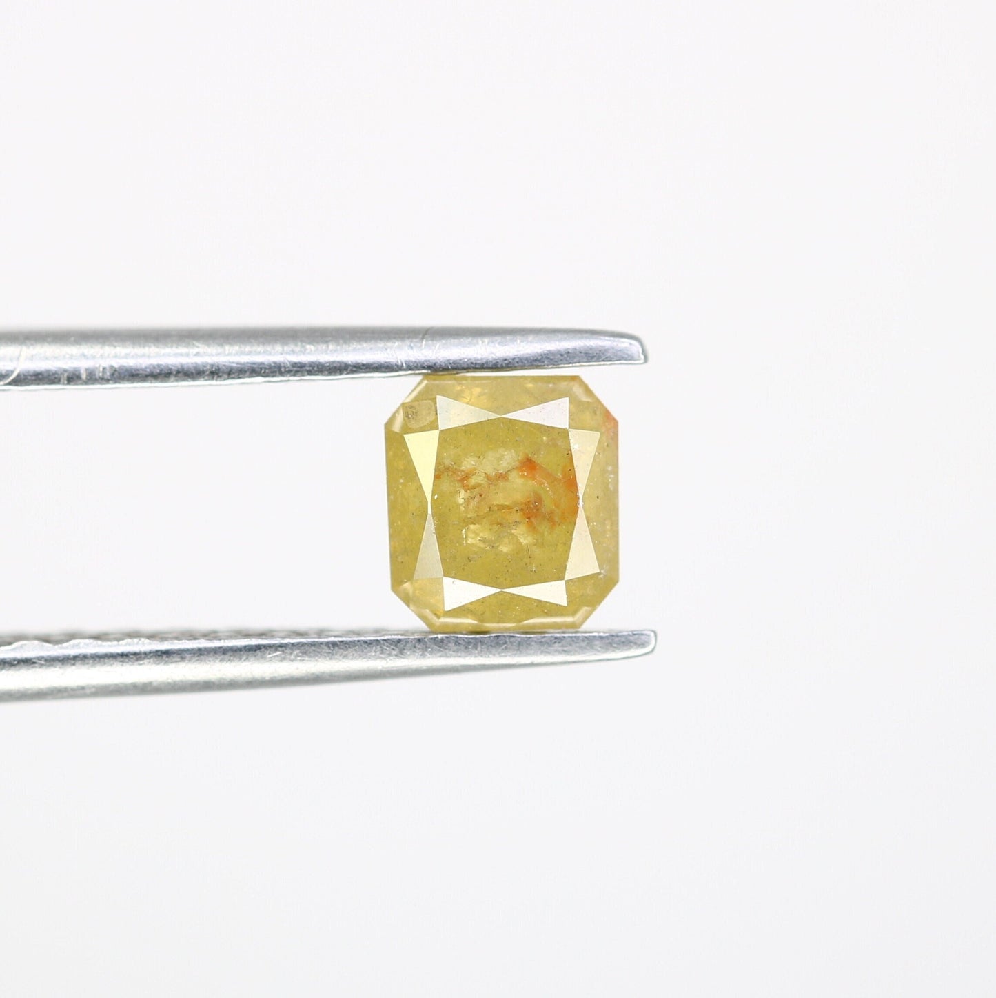 Galaxy Emerald Cut Loose Diamond - Salt and Pepper Emerald Shape Diamond - Emerald For Wedding Ring - LABORDAY Offer - Customize Jewelry