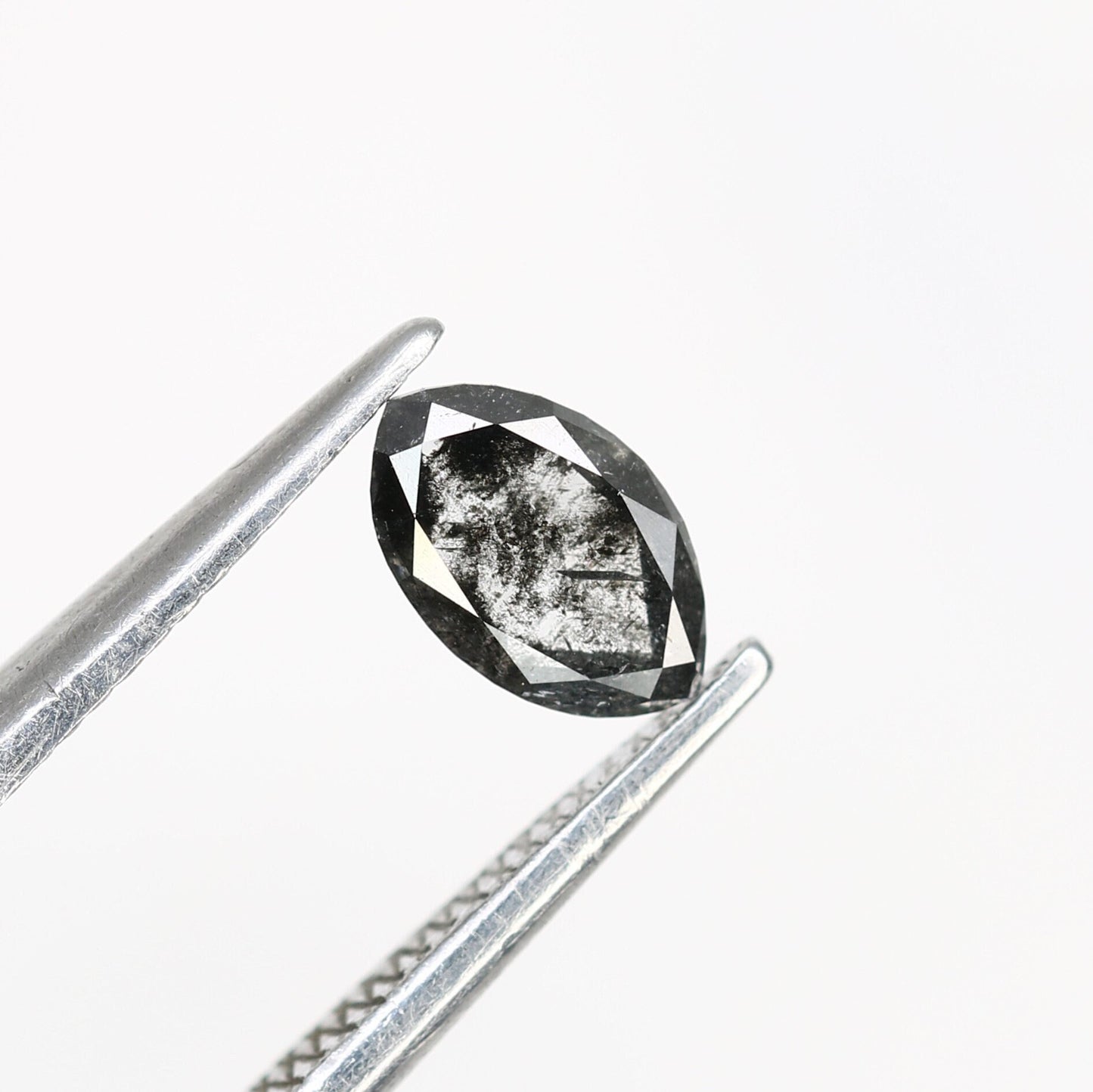 0.32 CT Marquise Shape Salt And Pepper Diamond | Natural Loose Black/Grey Diamonds For Weeding & Earring | For pendant | For Bracelet