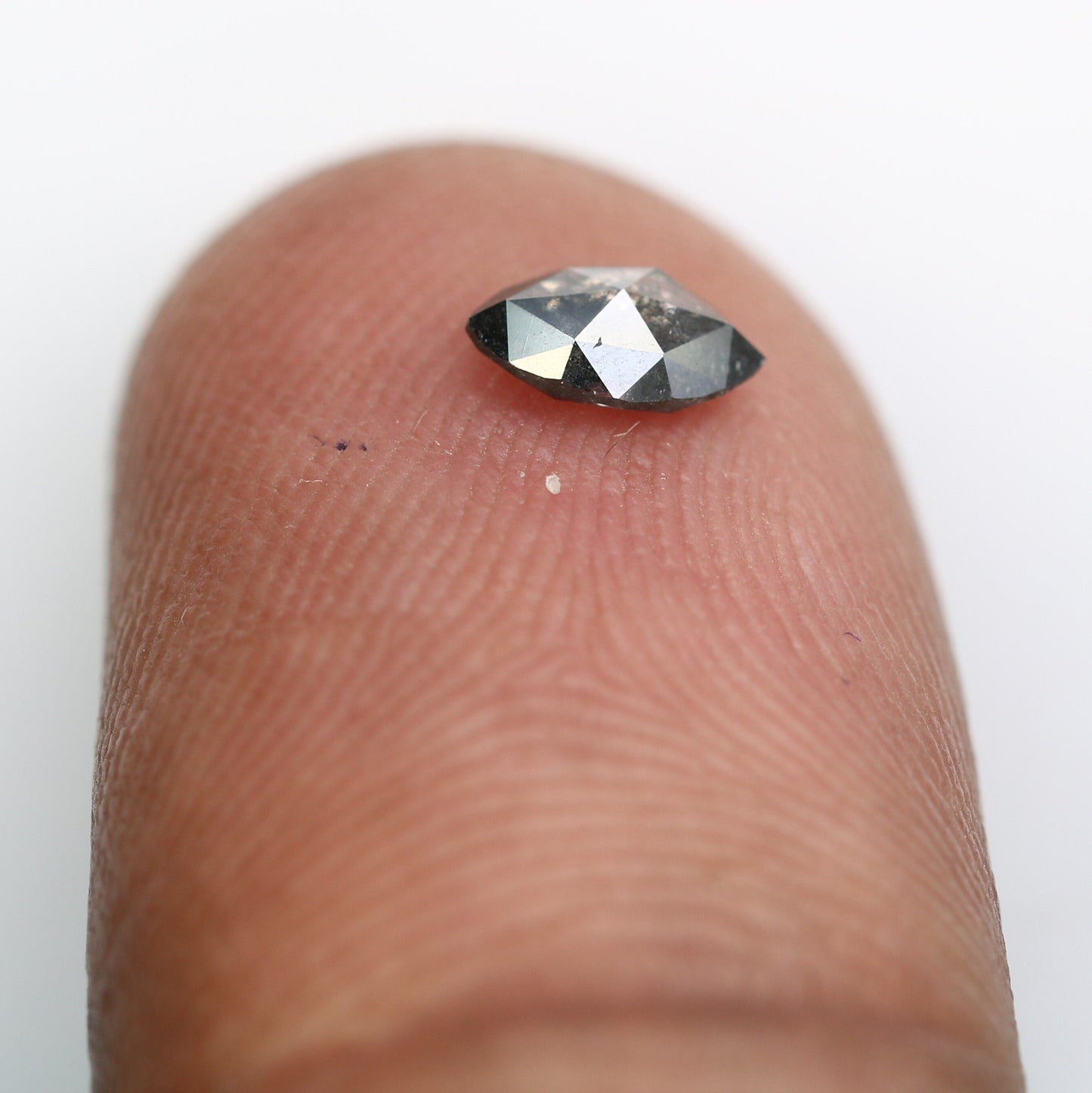 0.32 CT Marquise Shape Salt And Pepper Diamond | Natural Loose Black/Grey Diamonds For Weeding & Earring | For pendant | For Bracelet