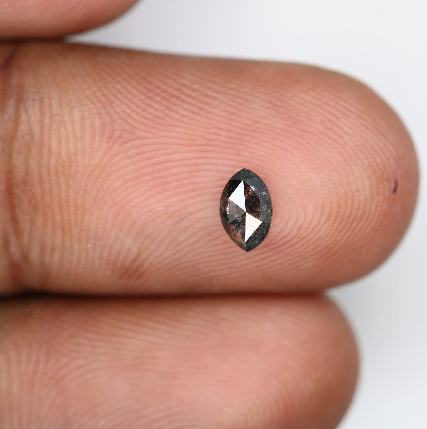 0.32 CT Marquise Shape Salt And Pepper Diamond | Natural Loose Black/Grey Diamonds For Weeding & Earring | For pendant | For Bracelet