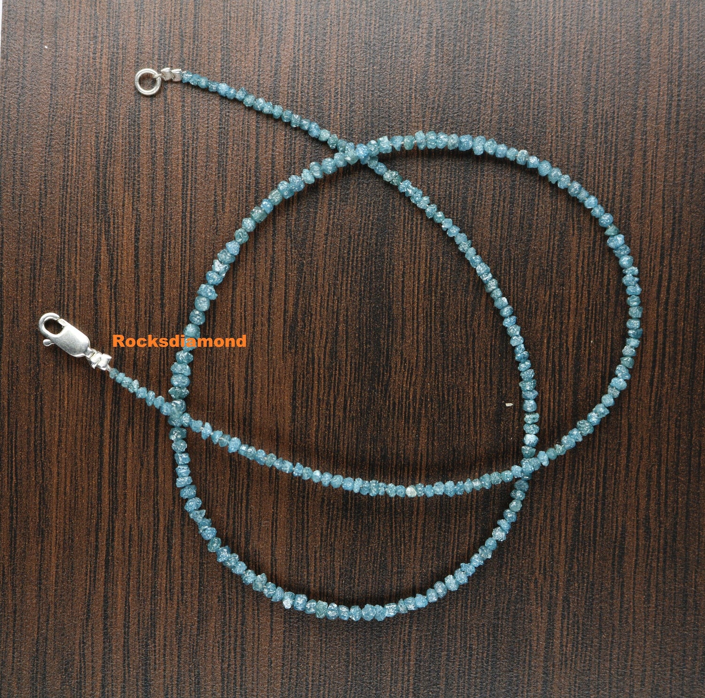 Blue Diamond Beads | Faceted AAA Quality Loose Gems for Retro & Crystal Necklaces | Unique Jewelry Making Supplies DIY Craft Beads