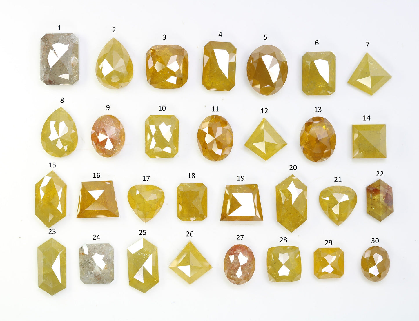 Unique Salt and Pepper Diamonds | Fancy Yellow Loose Diamonds | Custom Colorful Gemstone Jewelry Gifts | Trending Engagement Rings