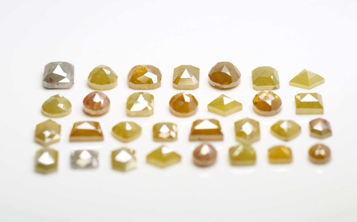 Unique Salt and Pepper Diamonds | Fancy Yellow Loose Diamonds | Custom Colorful Gemstone Jewelry Gifts | Trending Engagement Rings