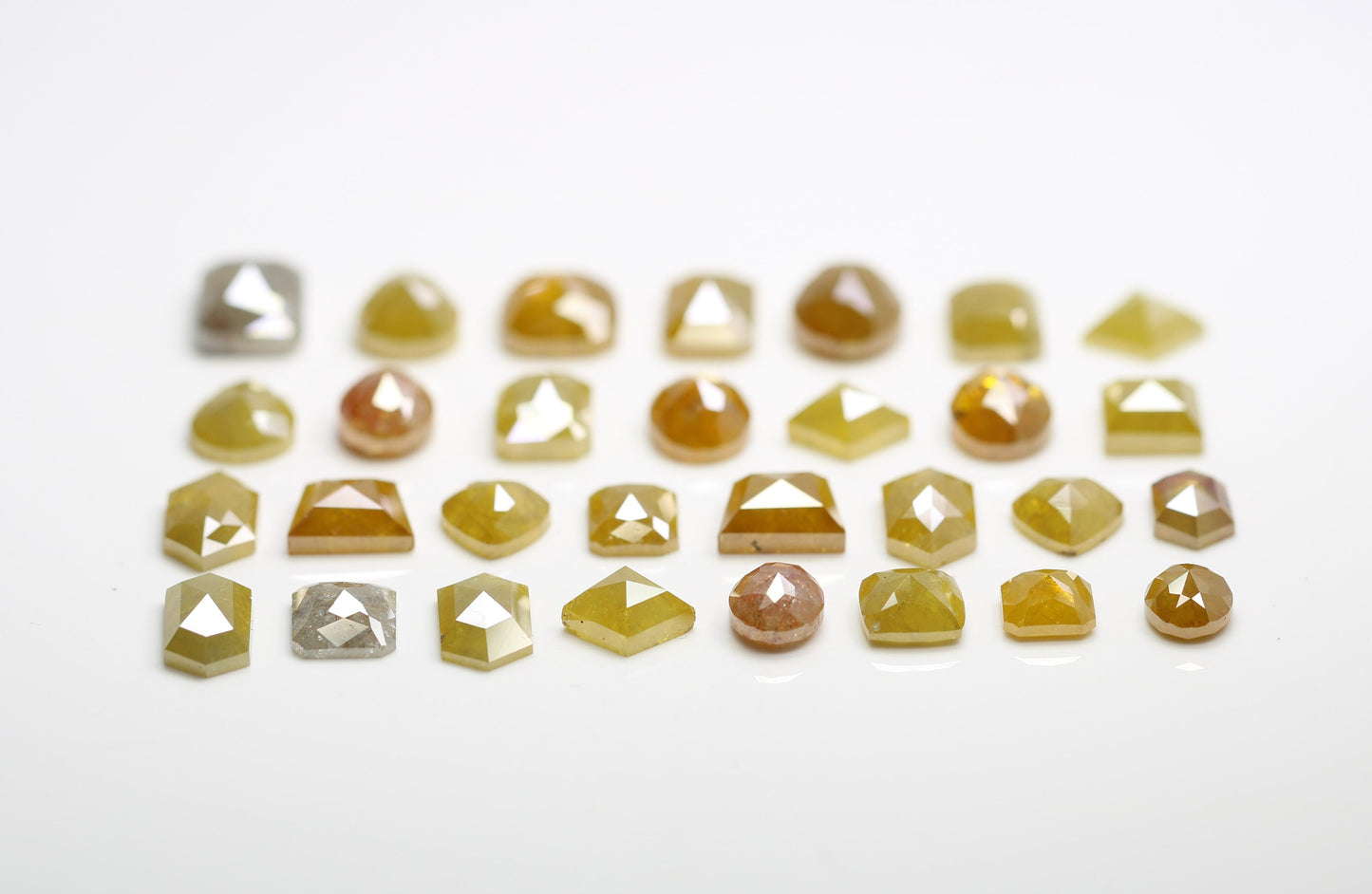Unique Salt and Pepper Diamonds | Fancy Yellow Loose Diamonds | Custom Colorful Gemstone Jewelry Gifts | Trending Engagement Rings