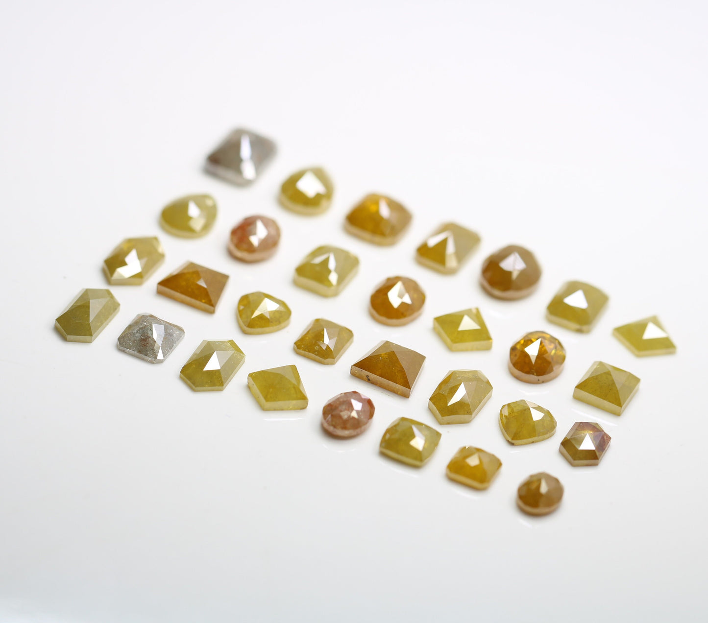 Unique Salt and Pepper Diamonds | Fancy Yellow Loose Diamonds | Custom Colorful Gemstone Jewelry Gifts | Trending Engagement Rings