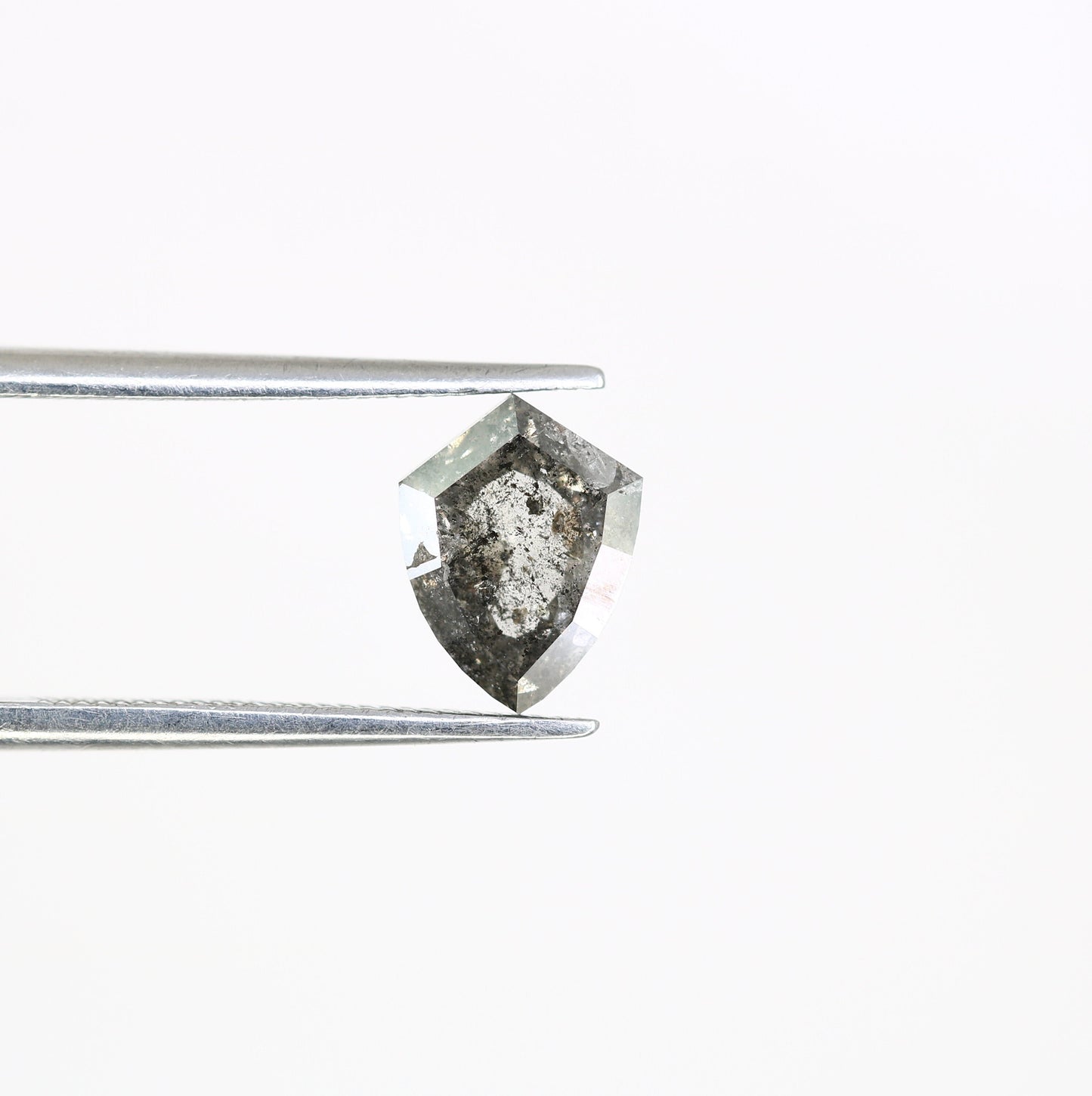 1.50 CT 8.50 MM Geometric Shape Salt And Pepper Diamond For Beautiful Jewelry | Unique Diamond | Antique Jewelry | Birthday Gift Diamonds