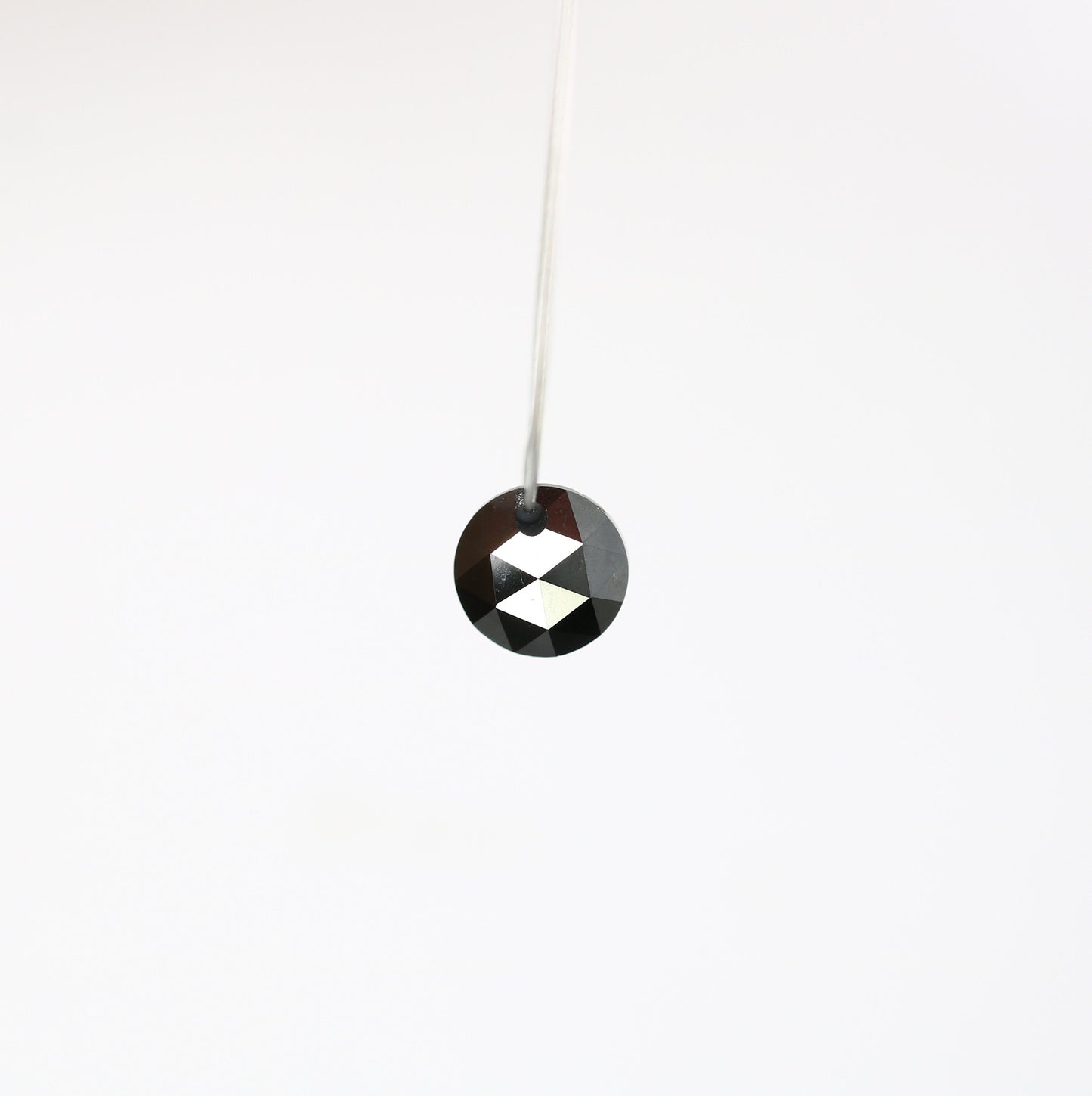 0.76 CT Beautiful Black Round Rose Cut Beads Fancy Diamond For Designer Necklace | Black Beads Diamond | Beads Diamond | Diamond Bracelet