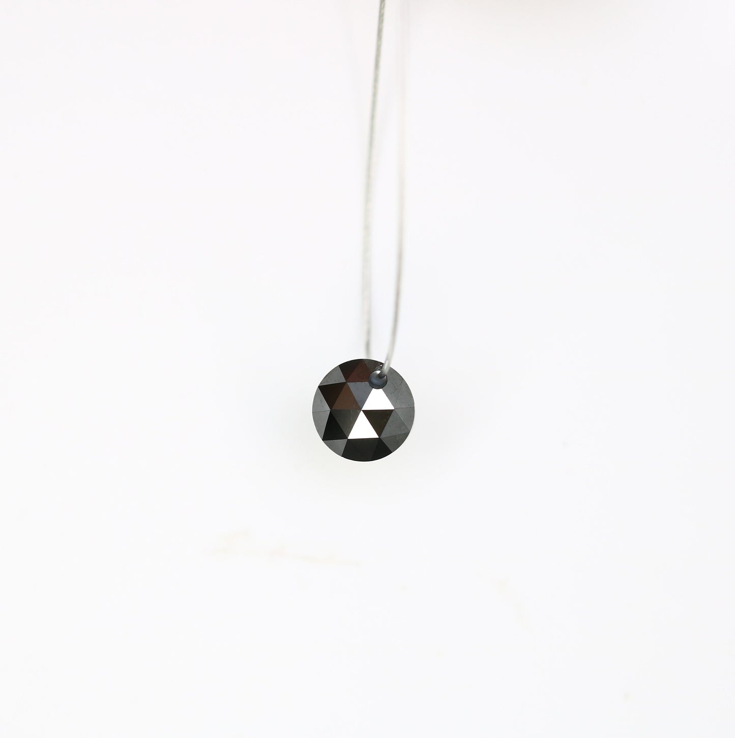 0.76 CT Beautiful Black Round Rose Cut Beads Fancy Diamond For Designer Necklace | Black Beads Diamond | Beads Diamond | Diamond Bracelet