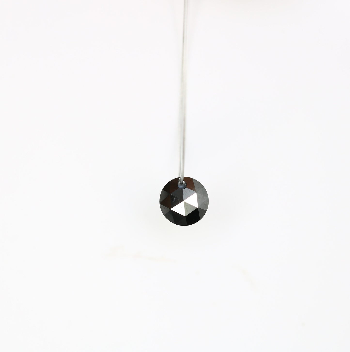 0.76 CT Beautiful Black Round Rose Cut Beads Fancy Diamond For Designer Necklace | Black Beads Diamond | Beads Diamond | Diamond Bracelet