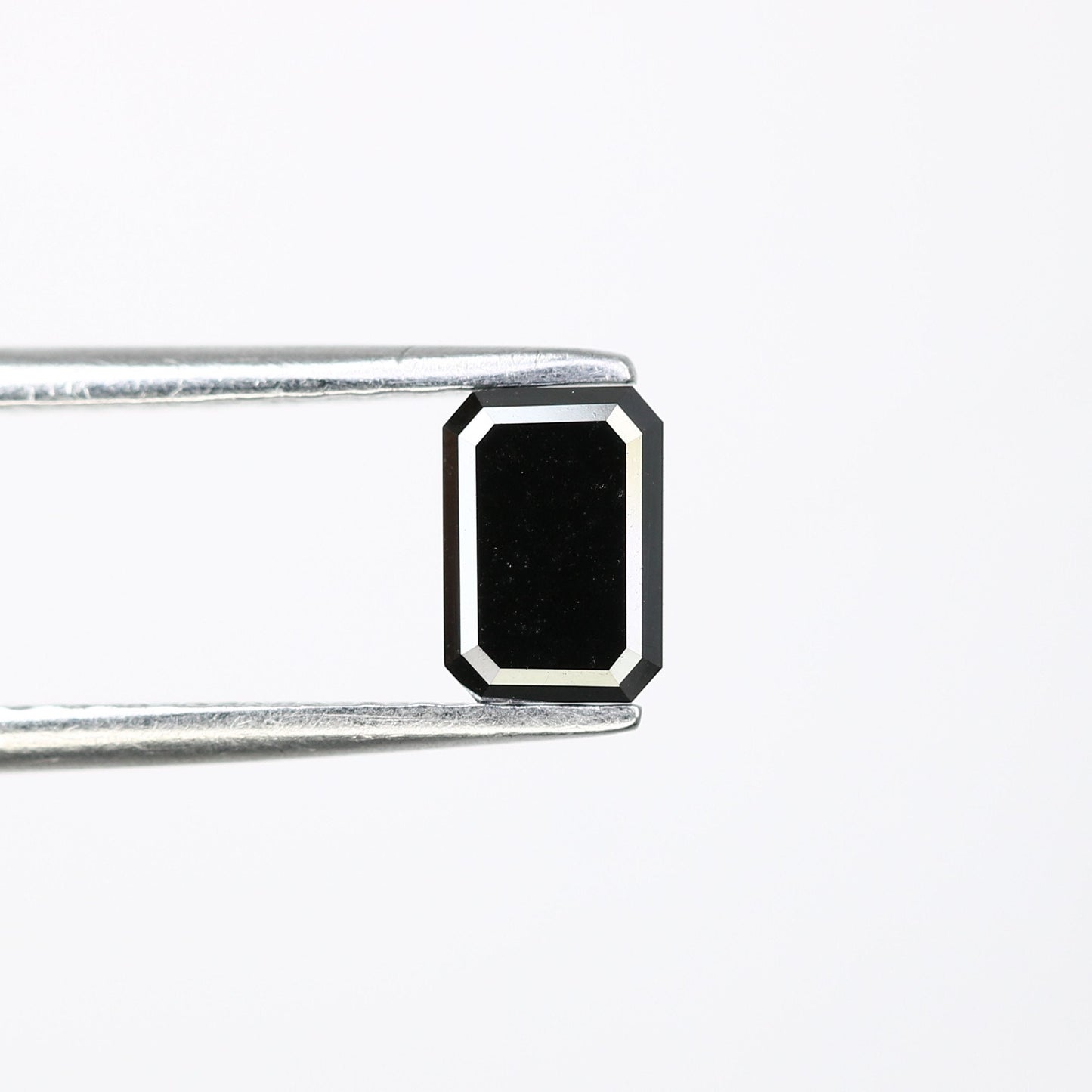 0.50 CT Emerald Cut Loose Salt & Pepper Diamond - Perfect for Custom Wedding Rings - Labor Day Sale