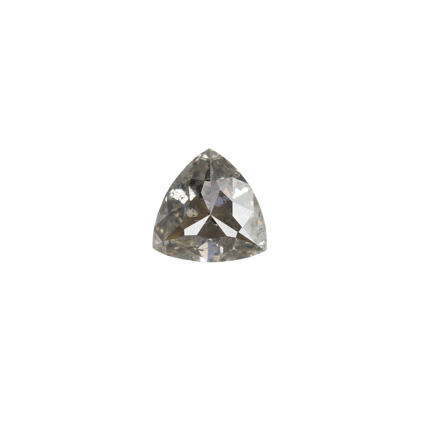 0.66 CT Fancy Triangle Shape Natural Salt And Pepper Diamond For Proposal Ring | Triangle Cut Pendant | Anniversary Gift | Gift For Her