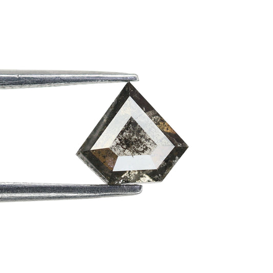 0.87 CT Fancy Diamond Cut Loose Salt And Pepper Galaxy Diamond For Jewelry | Customize Jewelry | Wedding Band | Gift For Women & Men