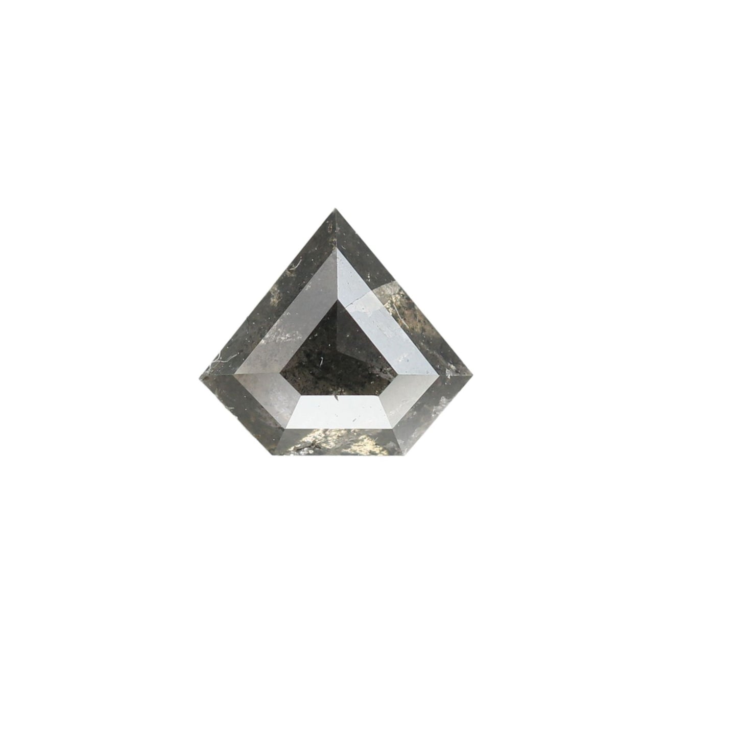 0.87 CT Fancy Diamond Cut Loose Salt And Pepper Galaxy Diamond For Jewelry | Customize Jewelry | Wedding Band | Gift For Women & Men