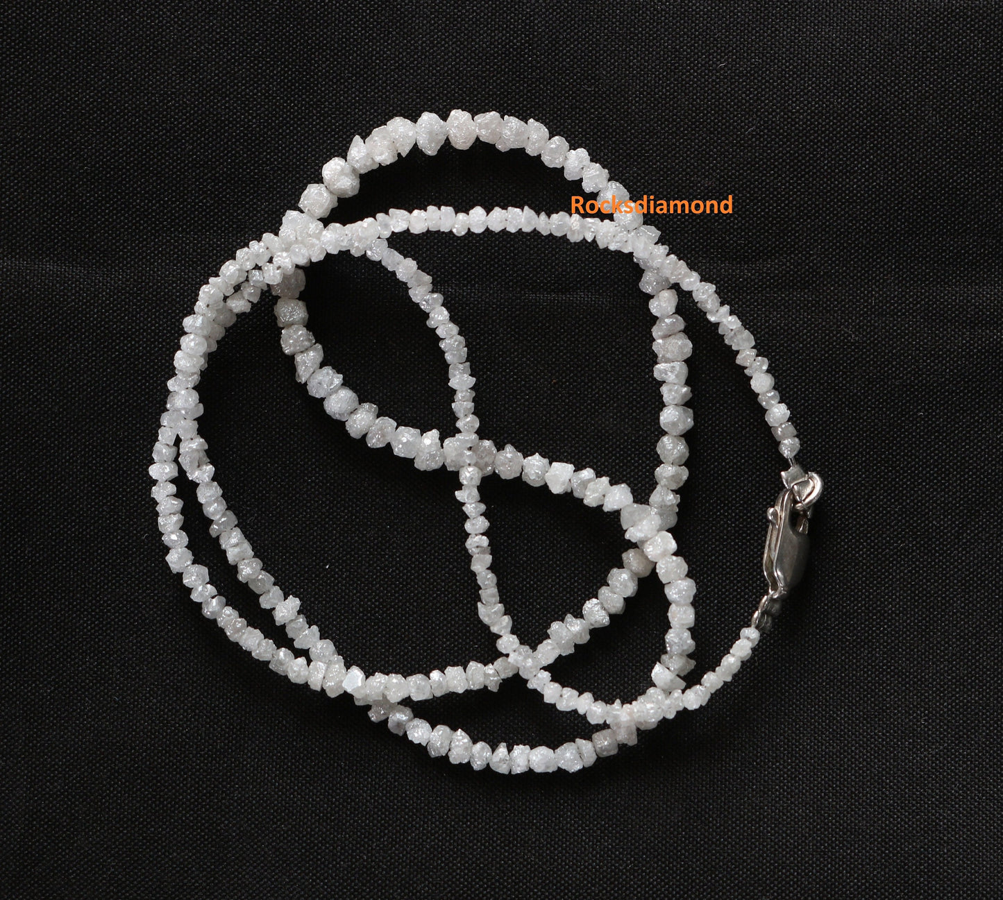 Raw Rough Diamond Beads | Faceted AAA Quality Loose Gems for Retro & Crystal Necklaces | Unique Handmade Jewelry DIY Craft Supplies