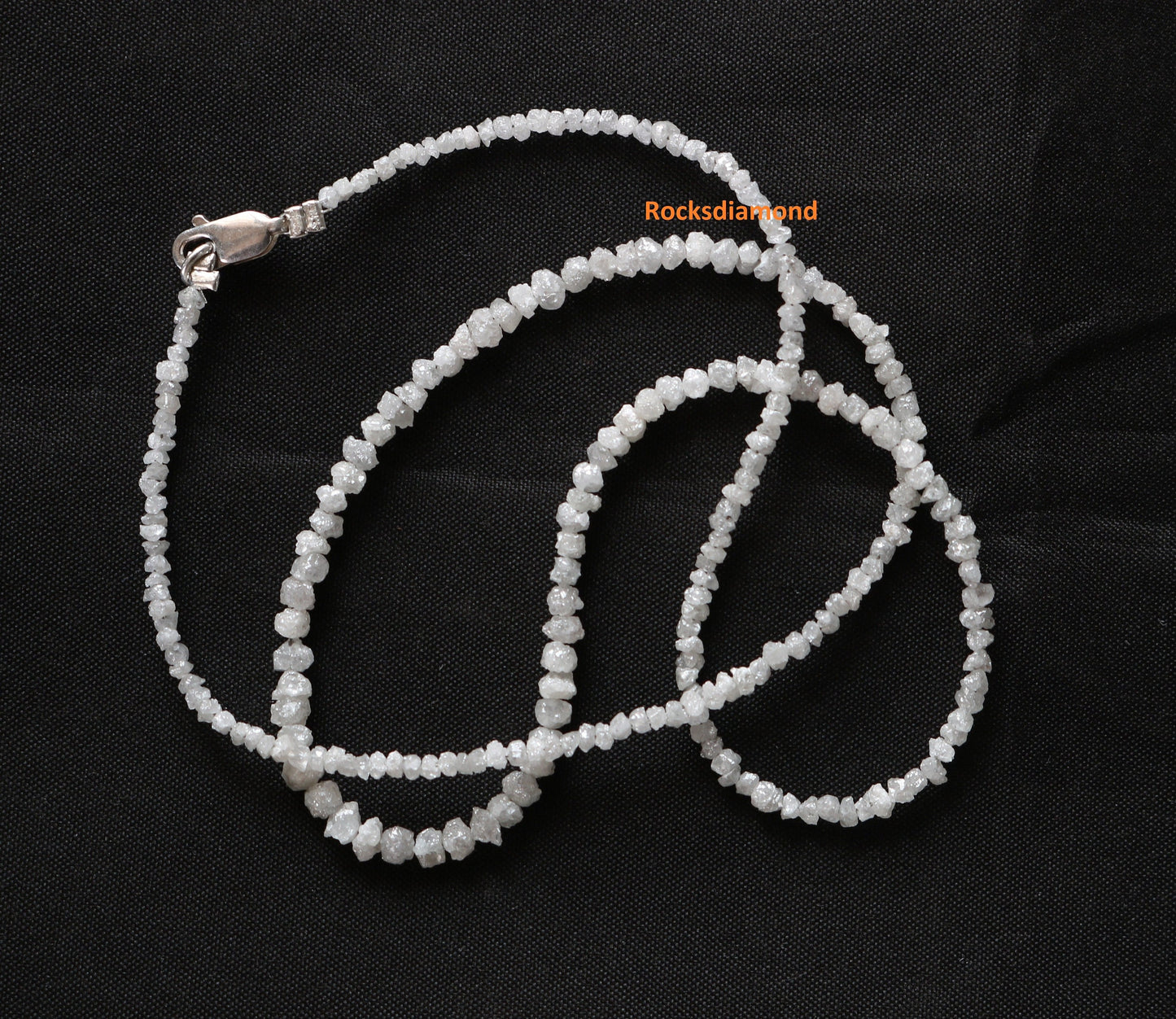 Raw Rough Diamond Beads | Faceted AAA Quality Loose Gems for Retro & Crystal Necklaces | Unique Handmade Jewelry DIY Craft Supplies