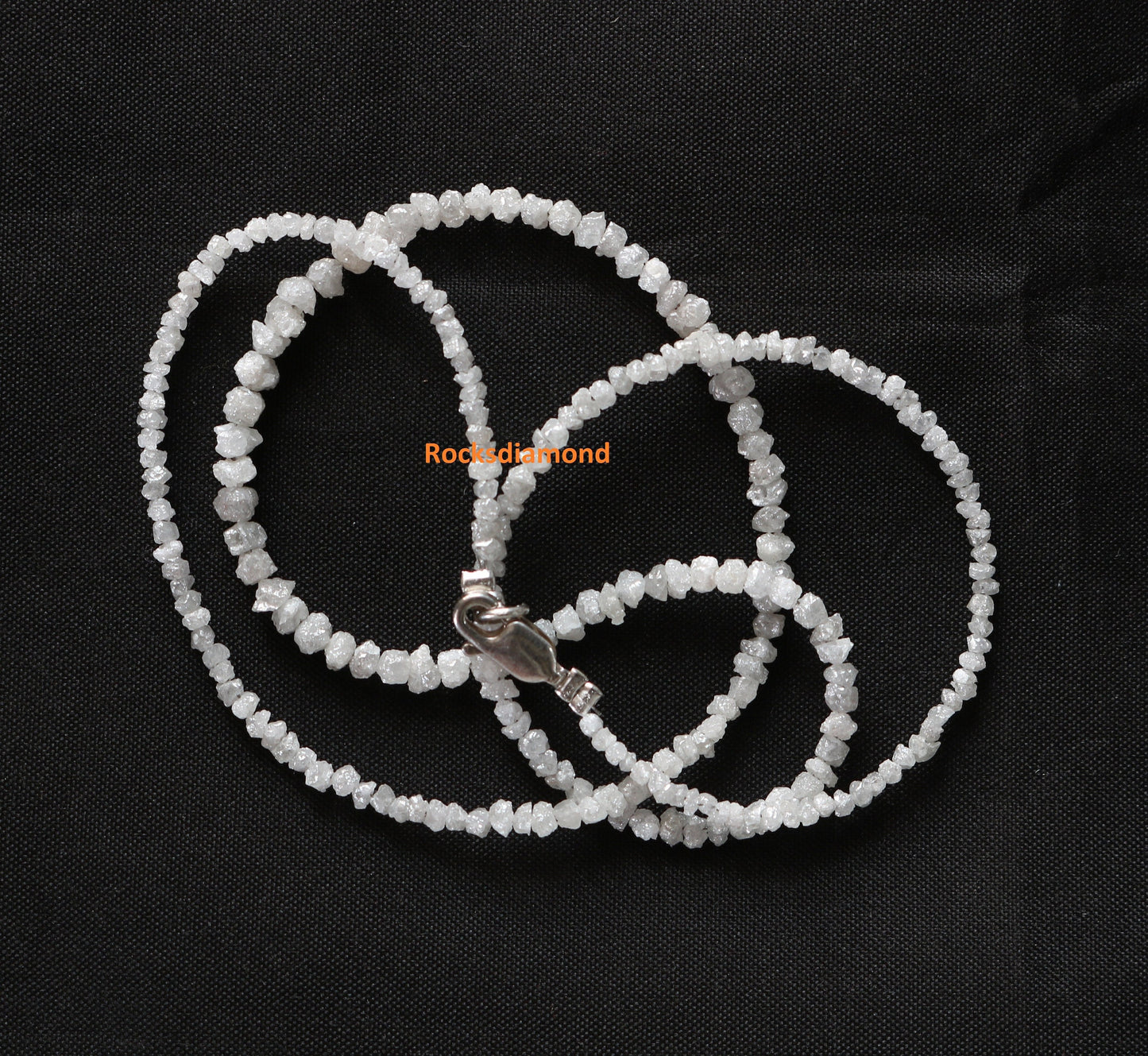 Raw Rough Diamond Beads | Faceted AAA Quality Loose Gems for Retro & Crystal Necklaces | Unique Handmade Jewelry DIY Craft Supplies