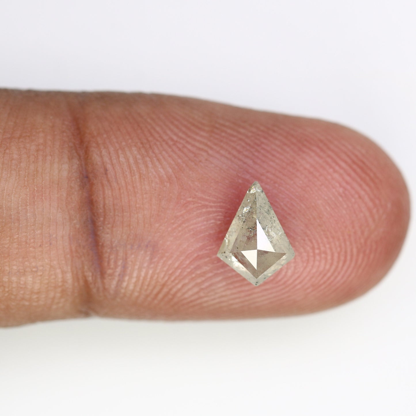1.05 CT Kite shape Natural Loose Diamond -Kite Shape Salt and Pepper Diamond - For Salt Pepper Diamond Ring - Sale Offer- Unique Gift
