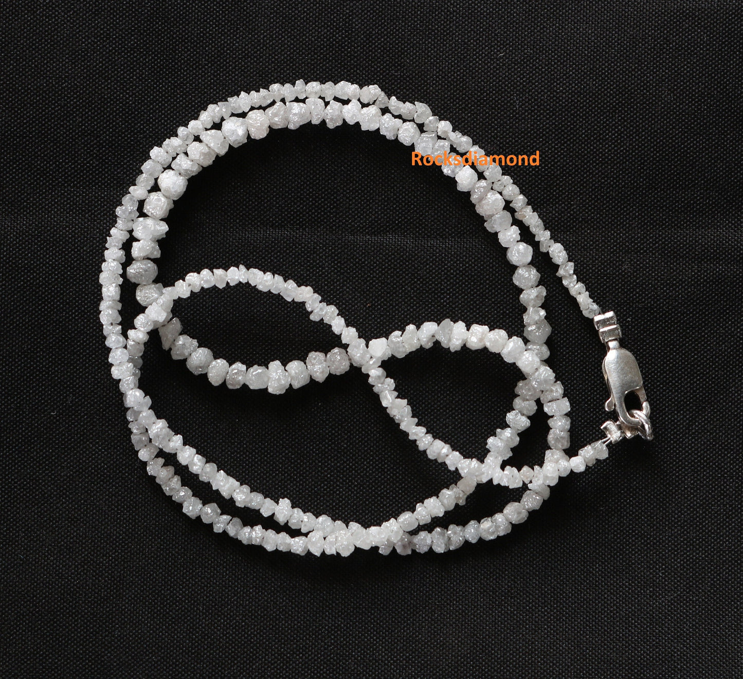Raw Rough Diamond Beads | Faceted AAA Quality Loose Gems for Retro & Crystal Necklaces | Unique Handmade Jewelry DIY Craft Supplies