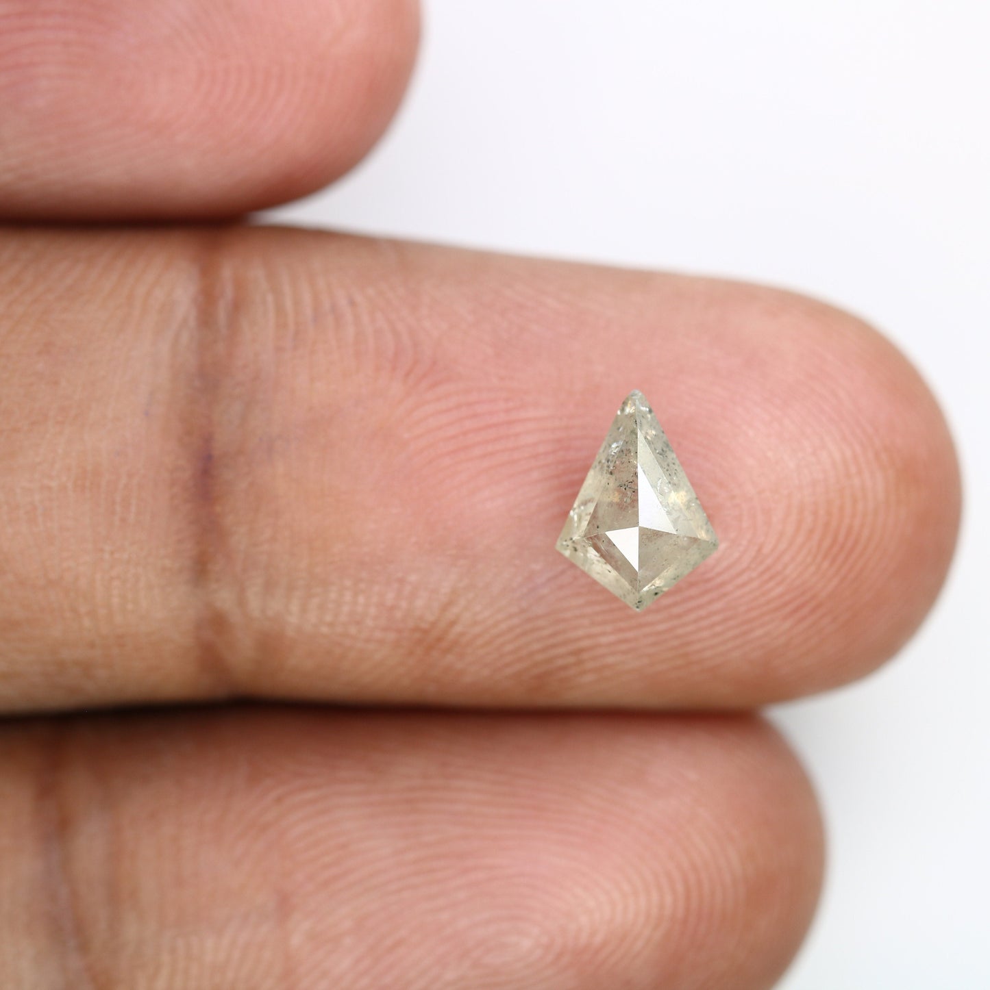 1.05 CT Kite shape Natural Loose Diamond -Kite Shape Salt and Pepper Diamond - For Salt Pepper Diamond Ring - Sale Offer- Unique Gift