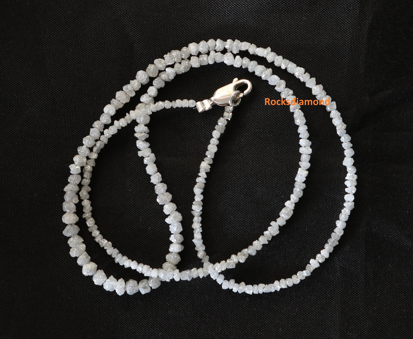 Raw Rough Diamond Beads | Faceted AAA Quality Loose Gems for Retro & Crystal Necklaces | Unique Handmade Jewelry DIY Craft Supplies