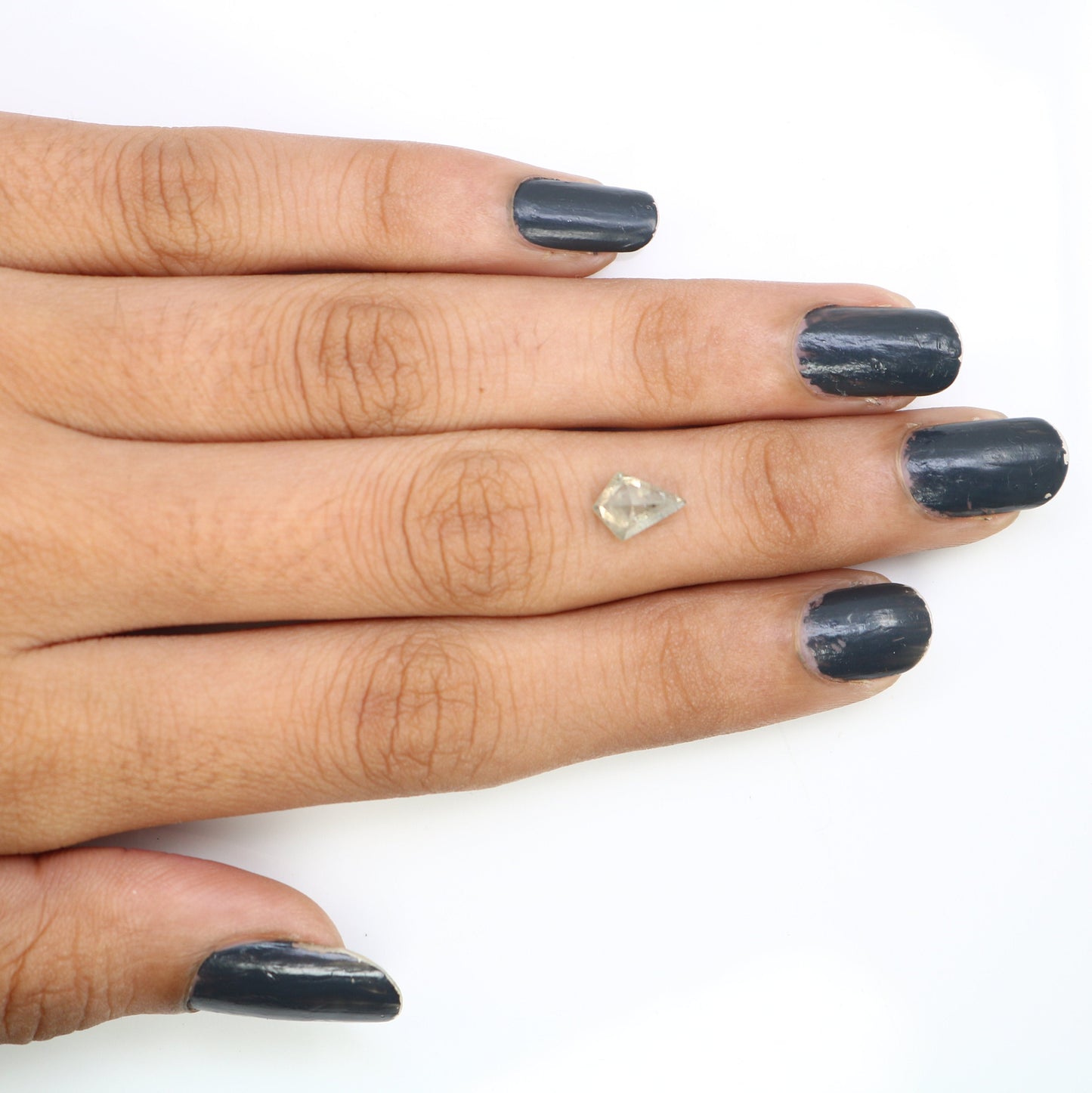 1.05 CT Kite shape Natural Loose Diamond -Kite Shape Salt and Pepper Diamond - For Salt Pepper Diamond Ring - Sale Offer- Unique Gift