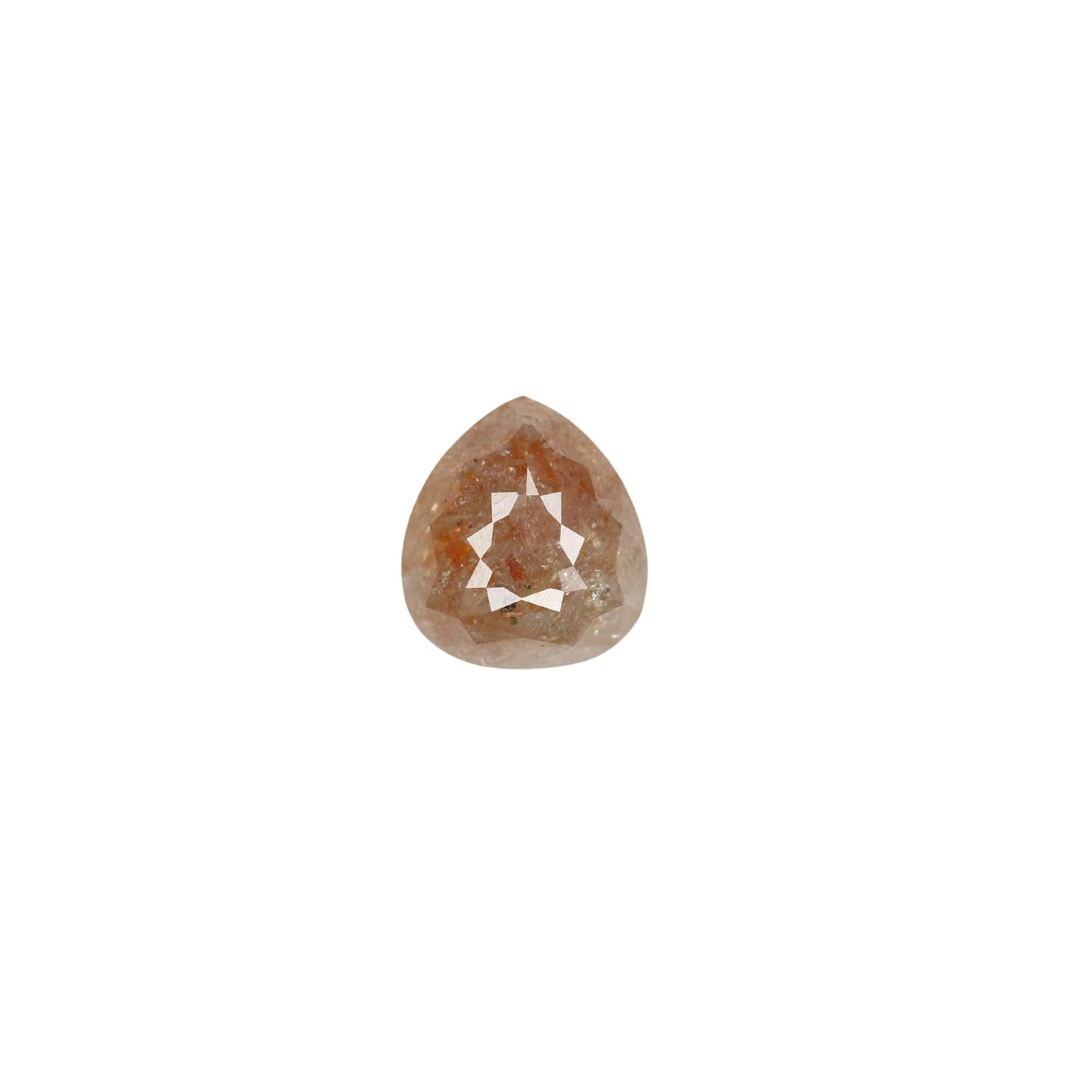 2.69 CT Fancy Peach Pear Shape Diamond | Beautiful Gem for Promise Ring | Perfect Gift for Girlfriend | Birthday Gift for Gold Ring