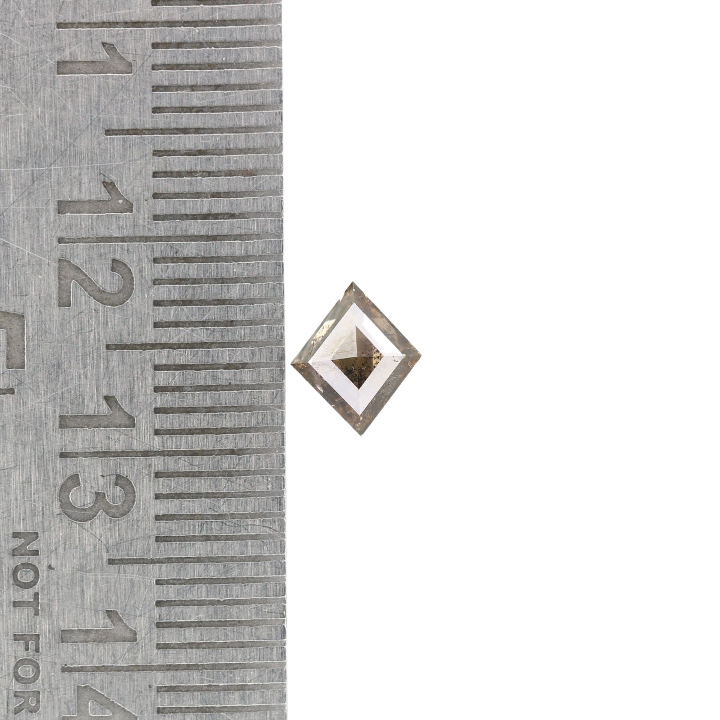 0.72 CT Antique Kite shape Natural Loose Diamond -Kite Shape Salt and Pepper Diamond - For Salt Pepper Diamond Ring - Sale Offer- Unique