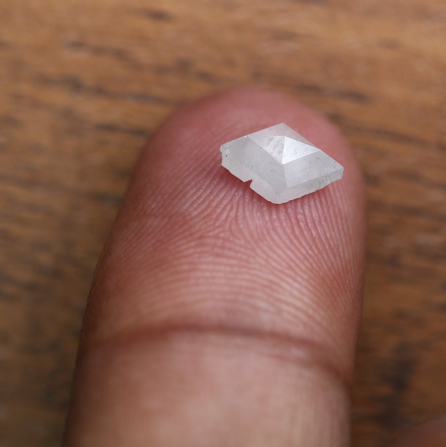 1.09 CT Kite shape Natural Loose Diamond -Kite Shape Salt and Pepper Diamond - For Salt Pepper Diamond Ring - Sale Offer- Unique Gift