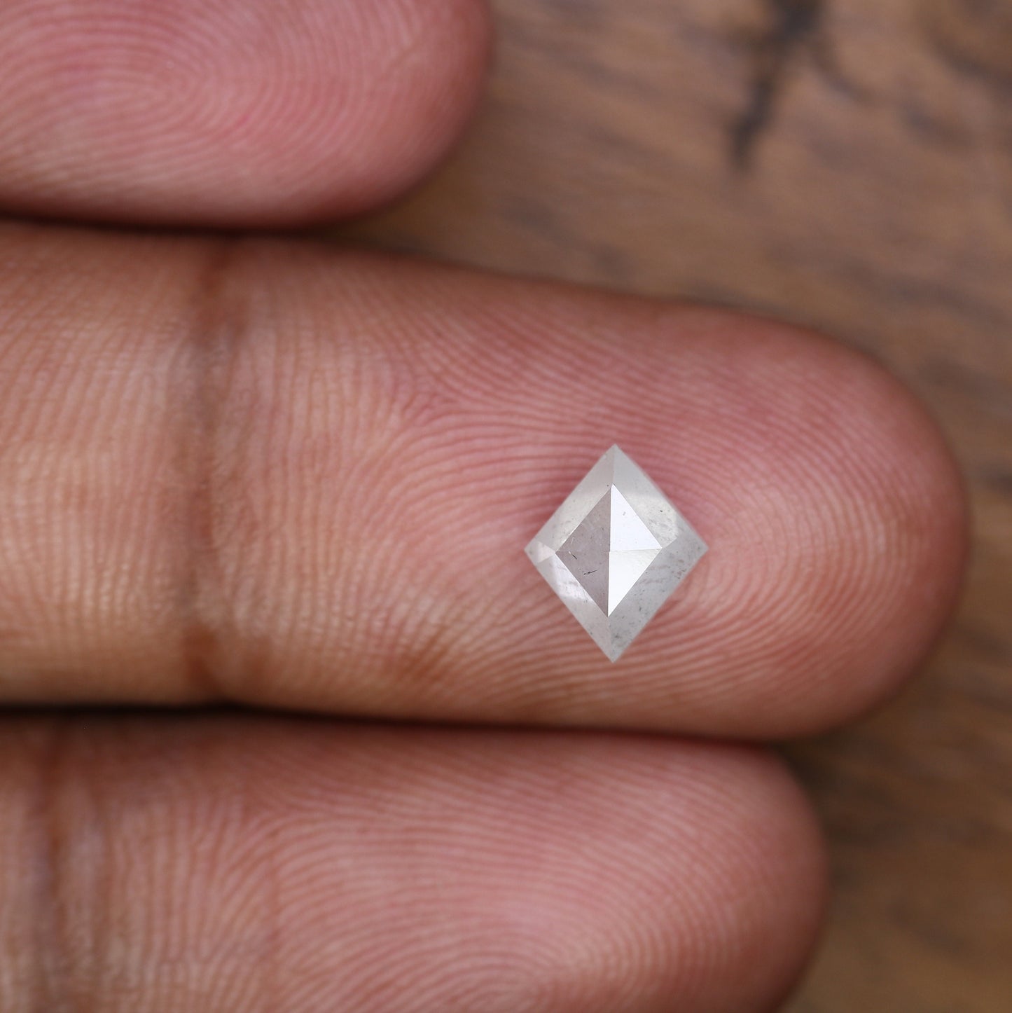 1.09 CT Kite shape Natural Loose Diamond -Kite Shape Salt and Pepper Diamond - For Salt Pepper Diamond Ring - Sale Offer- Unique Gift