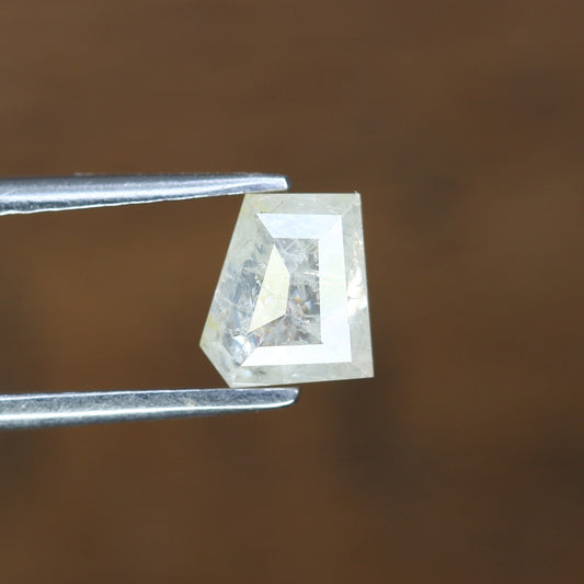 0.98 CT Salt and Pepper Natural Loose Diamond, Handmade Necklace Pendant, Diamond Bracelet Engagement Gold Ring For Women Diamonds