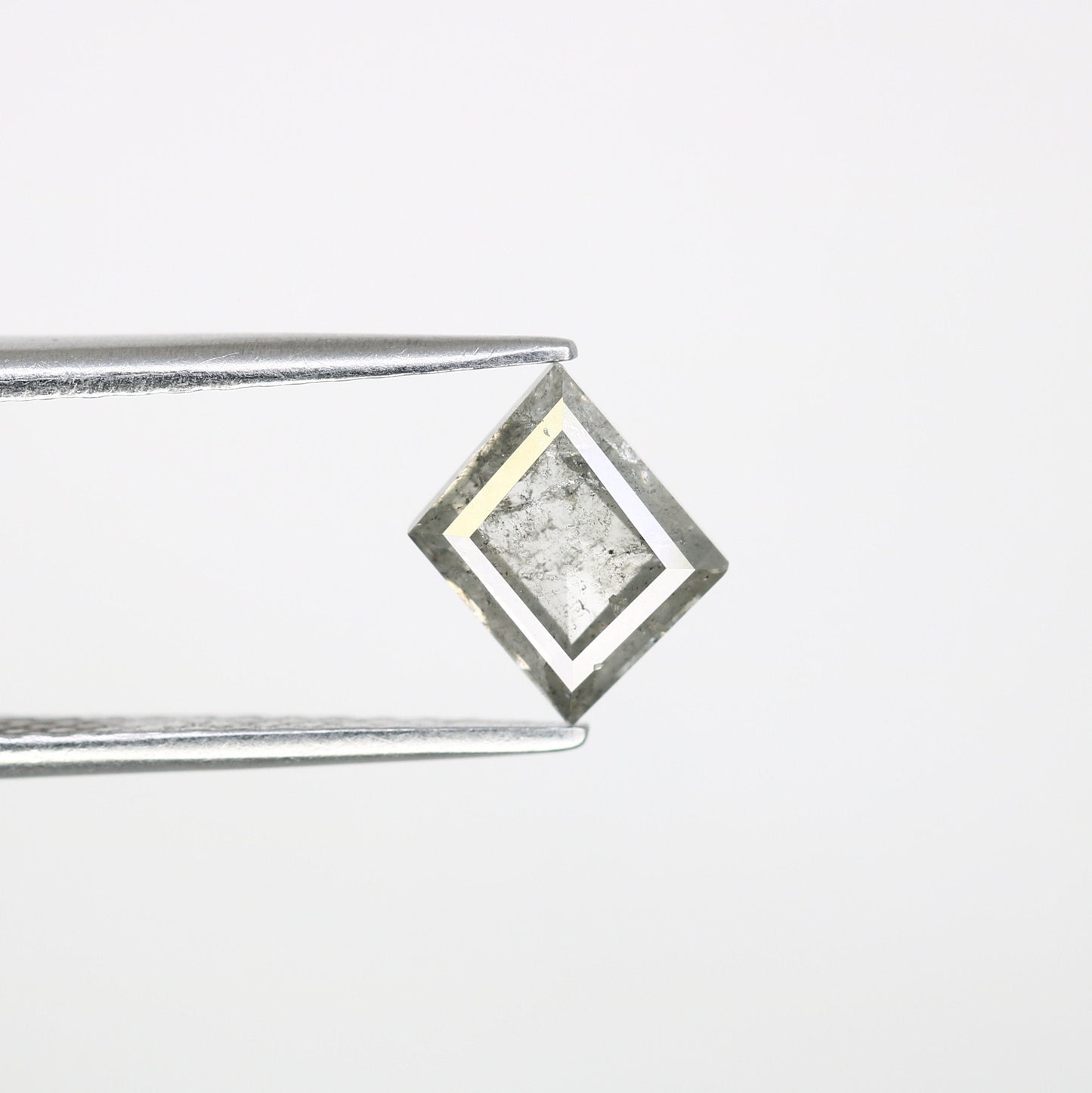 1.12 CT Salt and Pepper Natural Loose Diamond, Geometric Cut for Handmade Necklace Pendant, Diamond Bracelet Engagement Gold Ring For Women