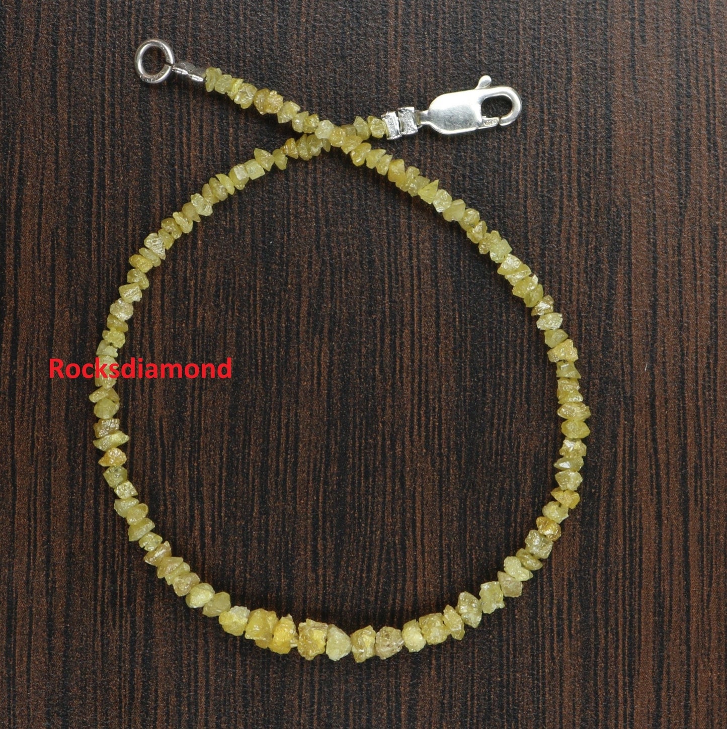 Exquisite Fancy Yellow Diamond Beads | One-of-a-Kind AAA Quality Faceted Gems Art Deco Retro Necklaces | Unique Crystal Jewelry & Craft