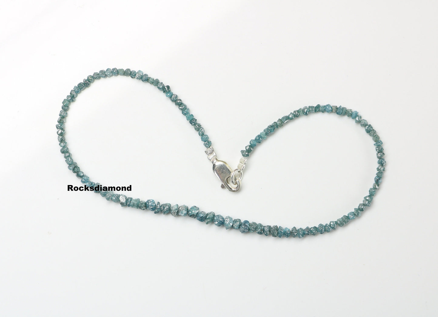 Beautiful Blue Diamond Beads | AAA Quality Faceted Loose Gems for Retro & Crystal Necklaces | Unique Vintage Jewelry Making Supplies
