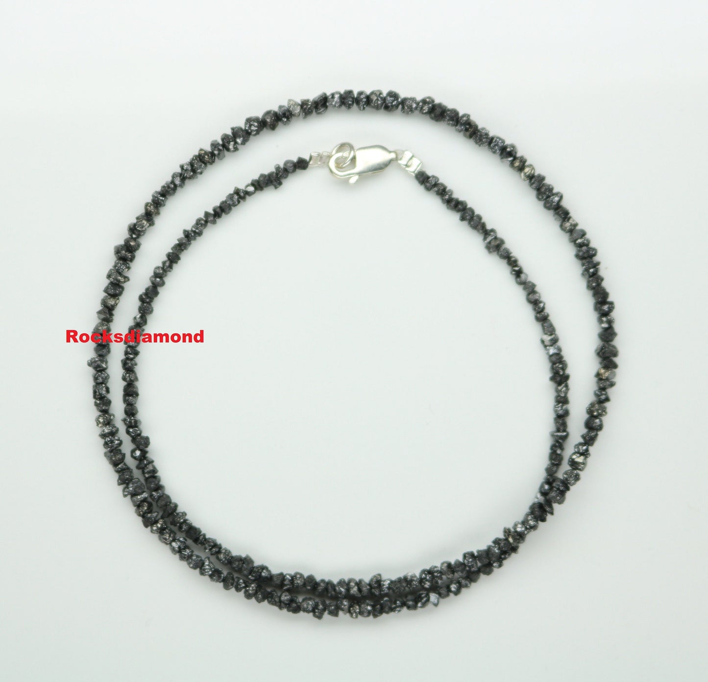 Beautiful Black Diamond Beads | AAA Quality Faceted Loose Gems for Retro & Crystal Necklaces | Unique Vintage Jewelry Craft Supplies