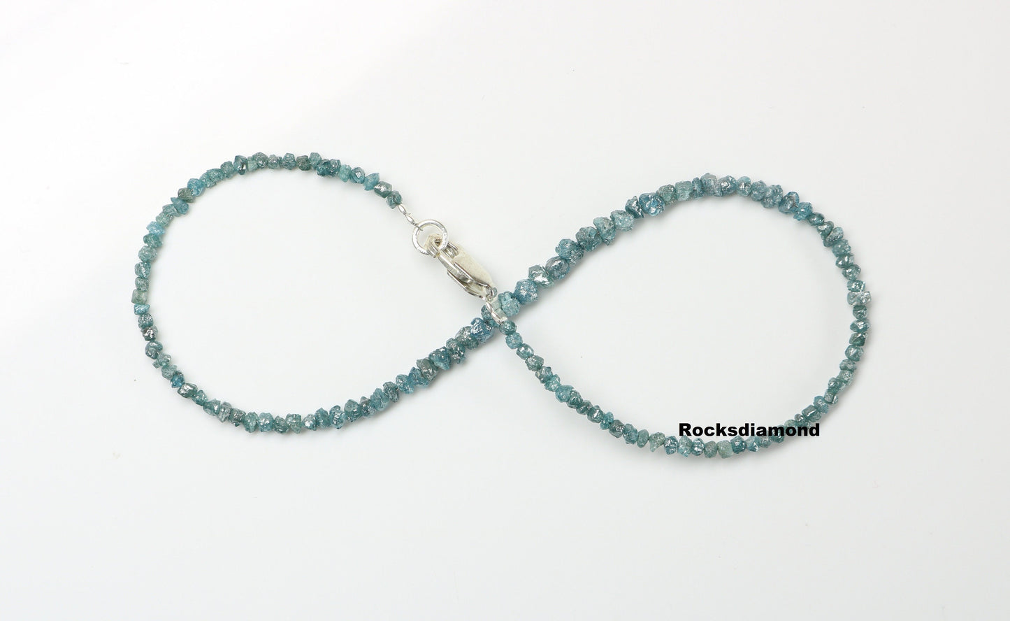 Beautiful Blue Diamond Beads | AAA Quality Faceted Loose Gems for Retro & Crystal Necklaces | Unique Vintage Jewelry Making Supplies