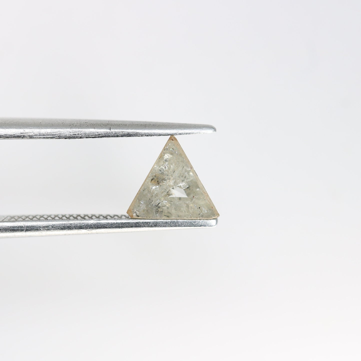 0.58 CTSalt and Pepper Triangle Cut Diamond, Natural Loose White Diamonds, For bracelet & pendant necklace, Victorian jewelry women gift