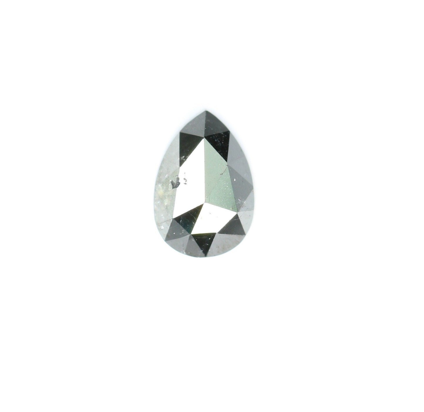 0.48 CT Black Pear Cut 6 MM Real Loose Polished Fancy Diamond For Engagement Ring, GIft for Your Loved OnesFor Gold Ring Diamonds