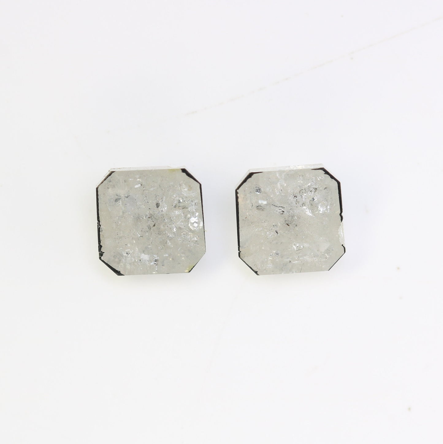 Emerald Loose Pair Salt and Pepper Diamond, Natural Loose Diamond, Fancy Diamond for Wedding Ring & Earring, jewelry gift for women Diamonds