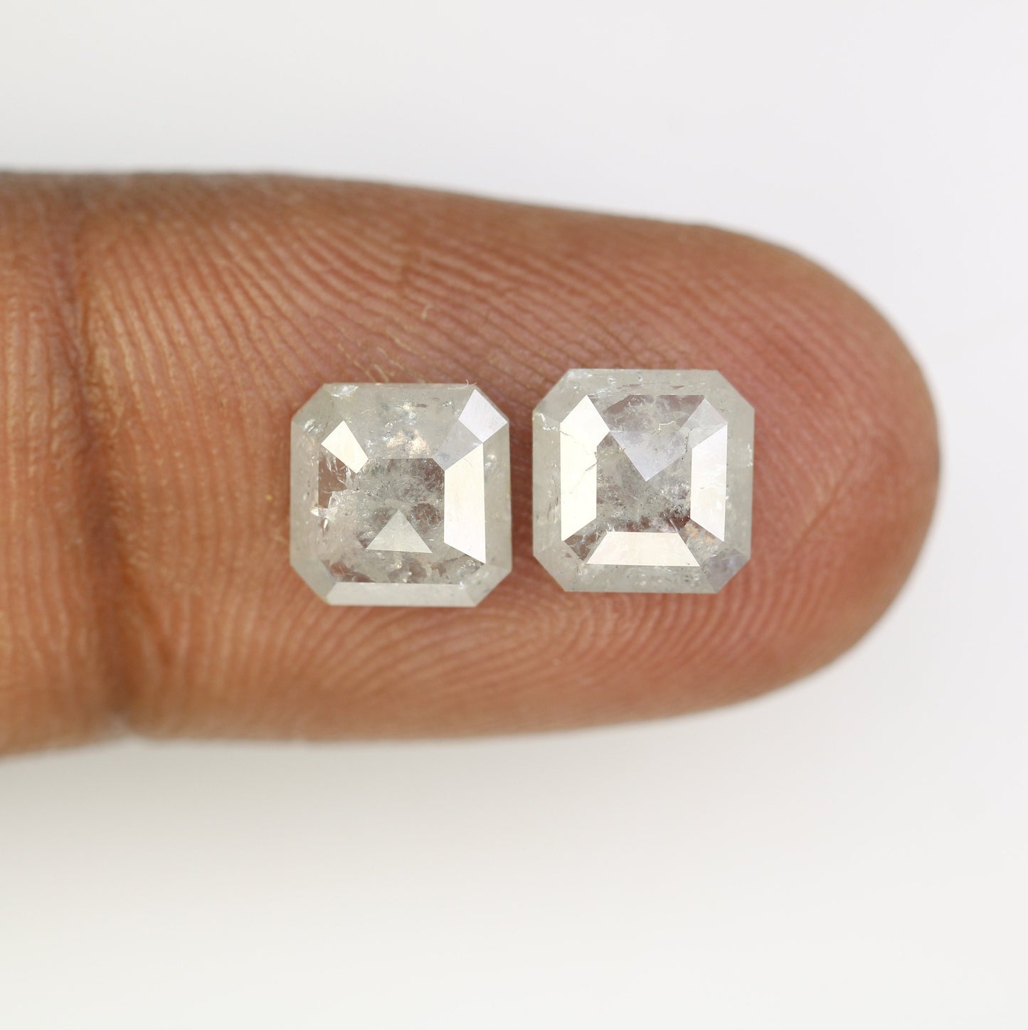 Emerald Loose Pair Salt and Pepper Diamond, Natural Loose Diamond, Fancy Diamond for Wedding Ring & Earring, jewelry gift for women Diamonds