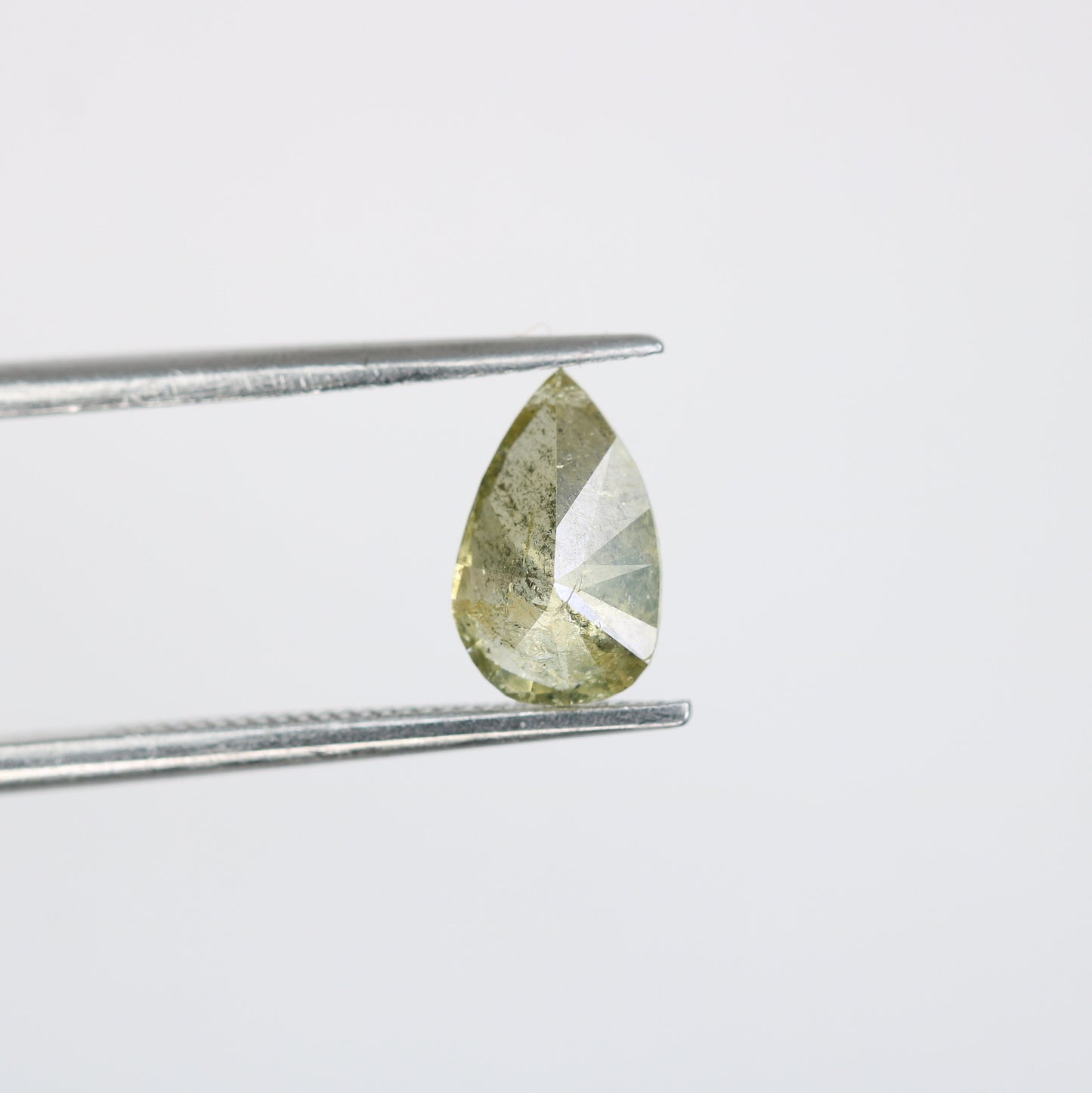 0.95 CT Natural Light Yellow Pear Cut Real Diamond for Engagement Ring | Loose Diamond for Gold Ring | Unique Gemstone Jewelry
