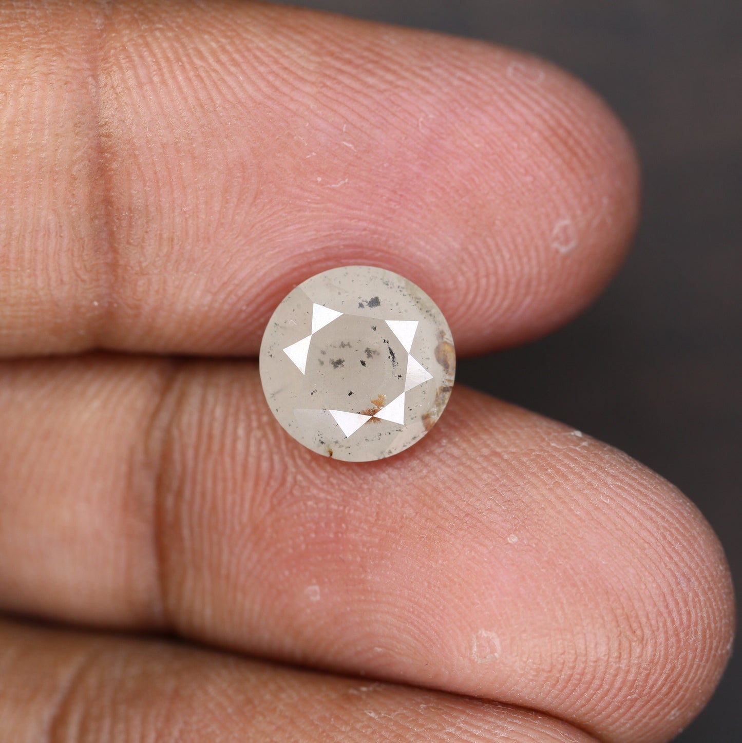3 CT Natural Loose Salt and Pepper Diamonds | Mixed Round and Pear Shapes for Gold Jewelry | Unique Engagement Ring Gifts for Him and Her