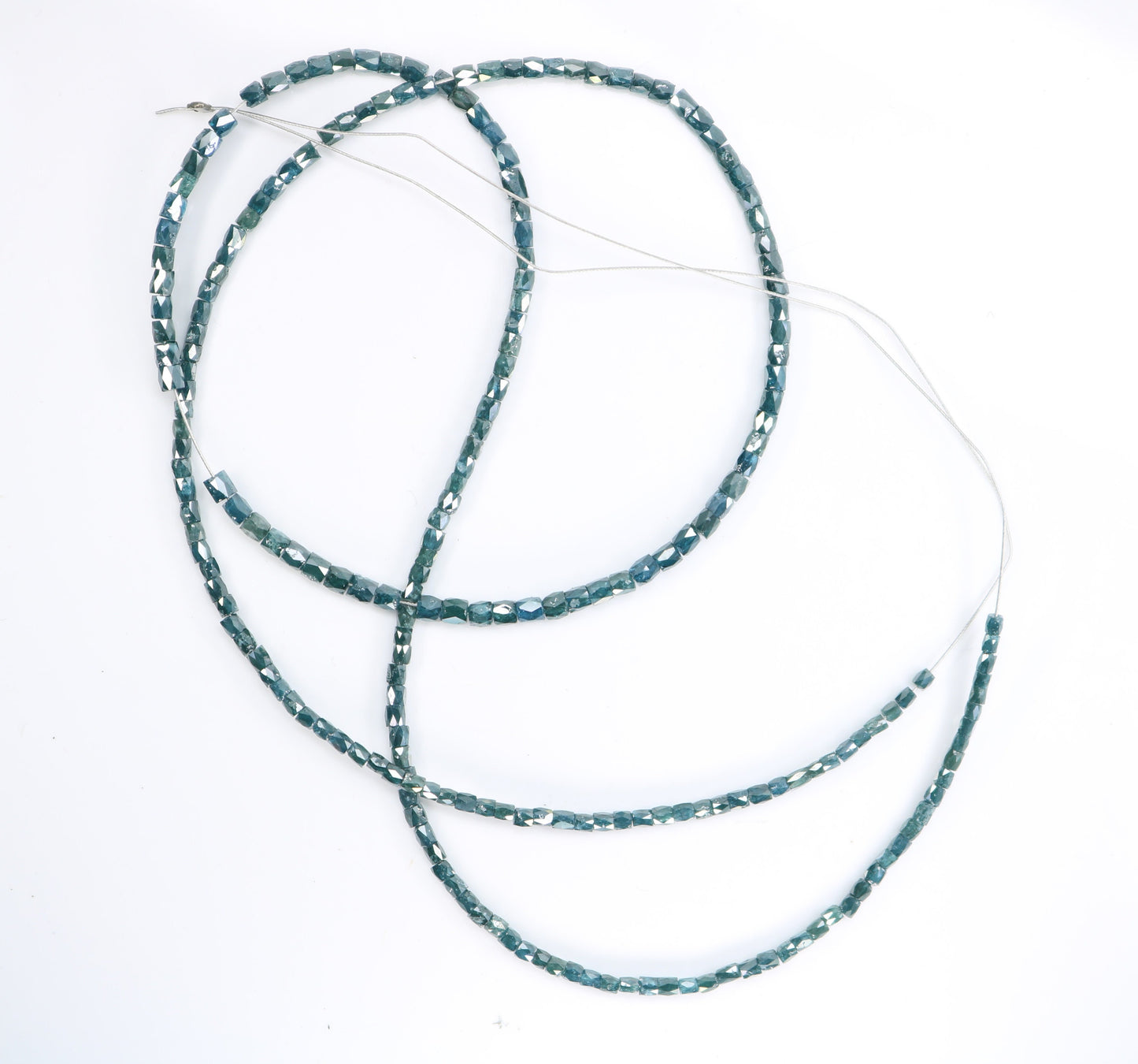 12.0 CT Natural Raw Rough Diamond Beads | AAA Faceted Loose Gems for Artisan Jewelry | Perfect for Crystal Necklaces & Boho Chic Designs