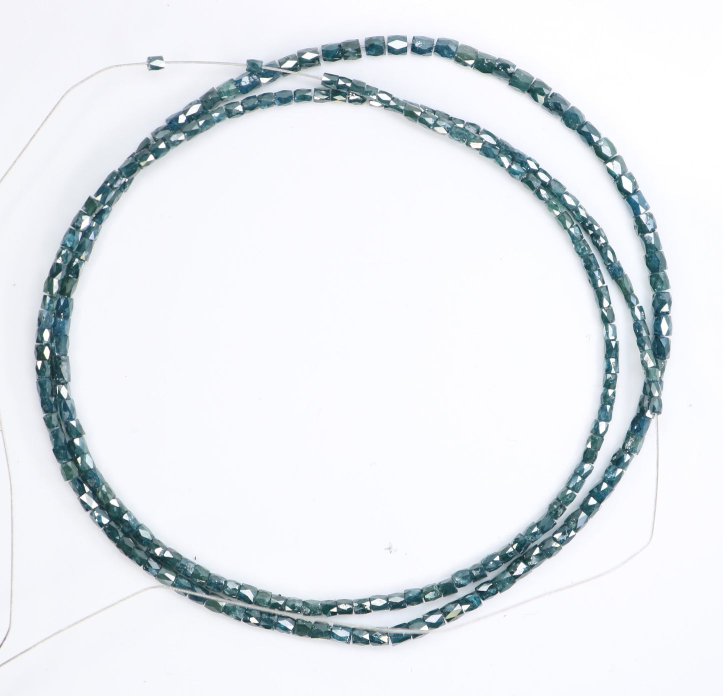 12.0 CT Natural Raw Rough Diamond Beads | AAA Faceted Loose Gems for Artisan Jewelry | Perfect for Crystal Necklaces & Boho Chic Designs