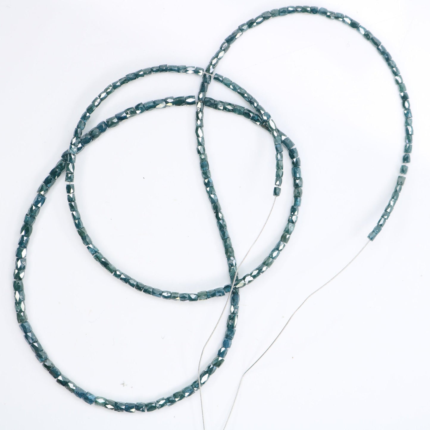 12.0 CT Natural Raw Rough Diamond Beads | AAA Faceted Loose Gems for Artisan Jewelry | Perfect for Crystal Necklaces & Boho Chic Designs