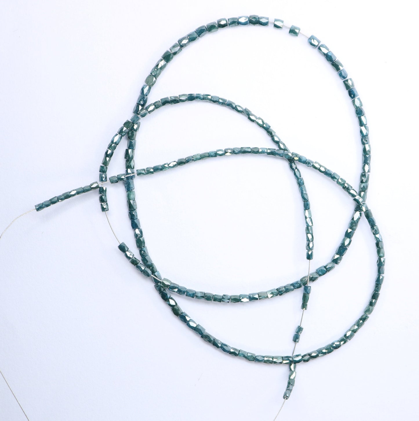 12.0 CT Natural Raw Rough Diamond Beads | AAA Faceted Loose Gems for Artisan Jewelry | Perfect for Crystal Necklaces & Boho Chic Designs